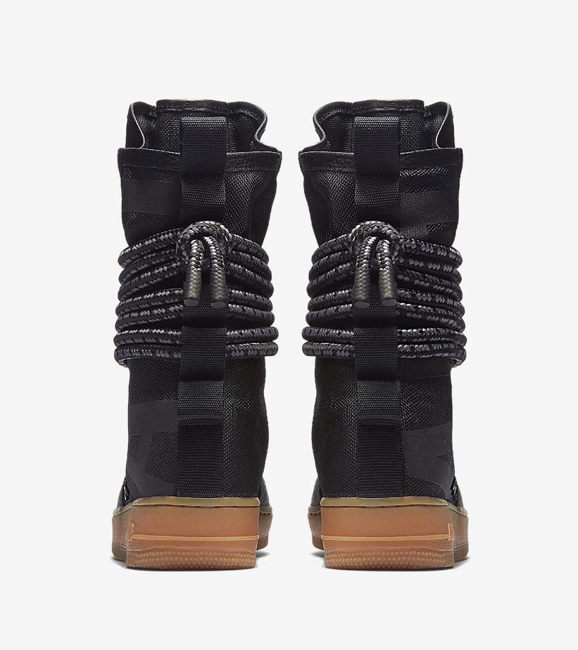 Wmns SF Air Force 1 High 'Black Gum' - 4