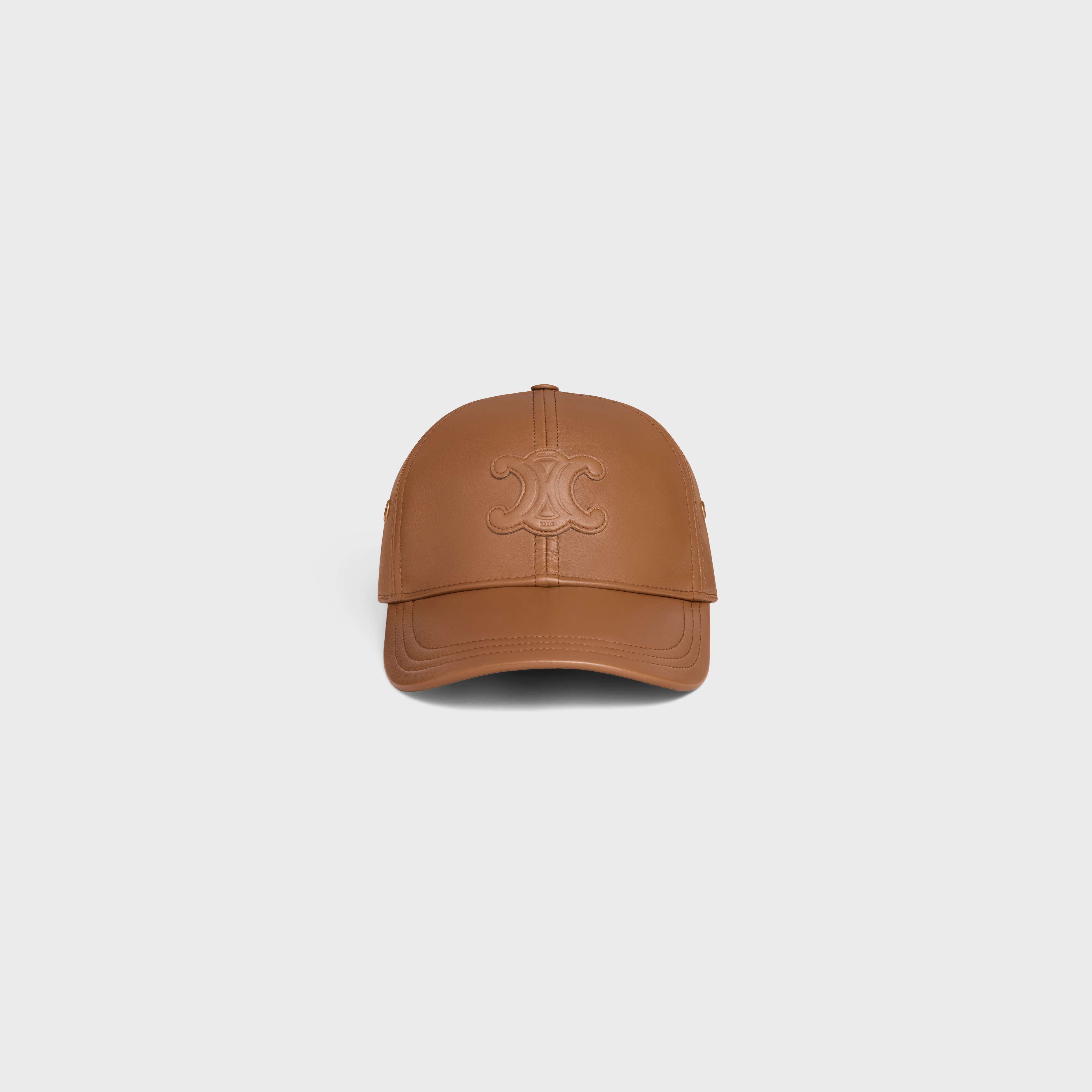 Triomphe baseball cap in lambskin - 2
