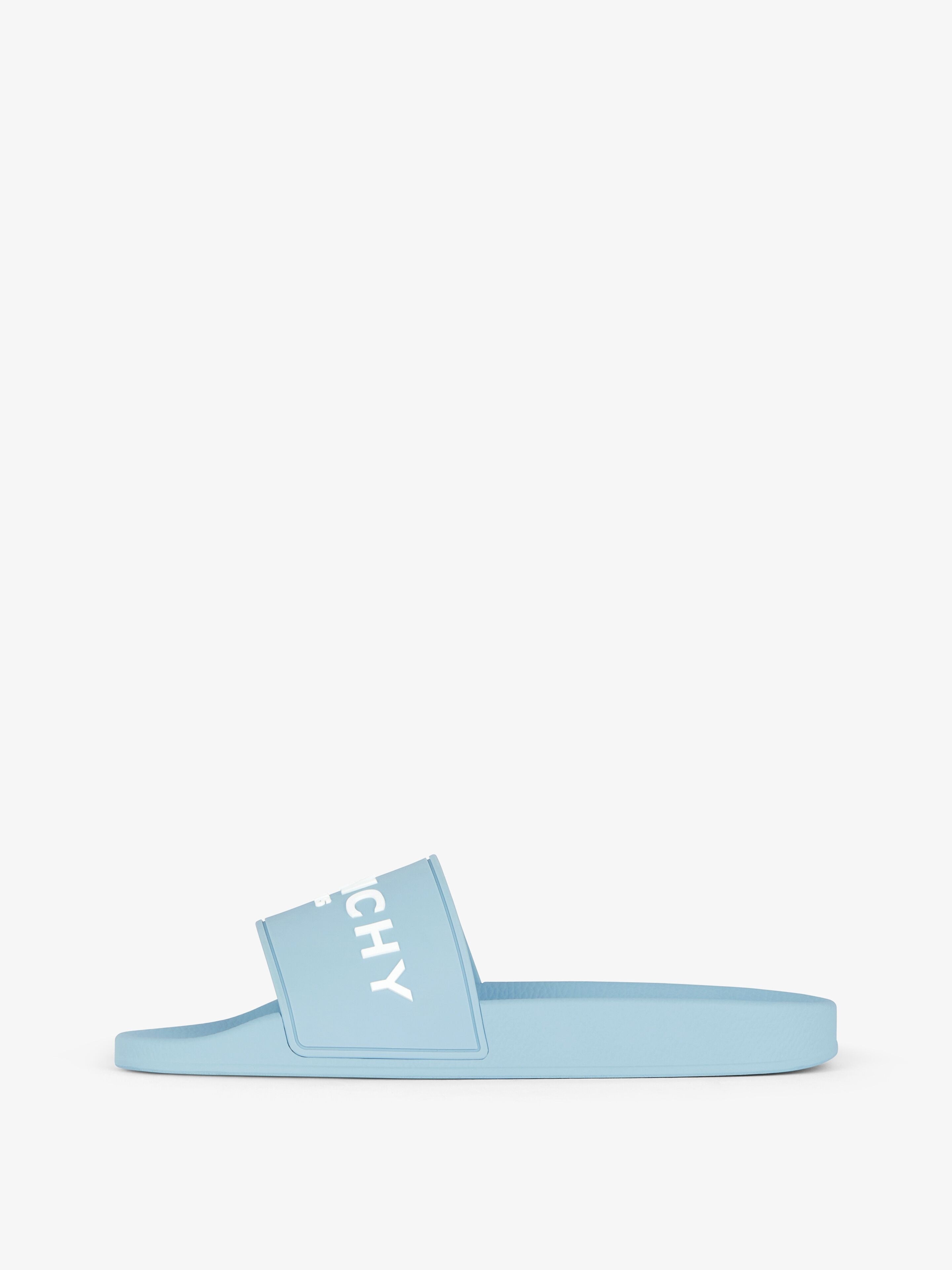 SLIDE FLAT SANDALS IN RUBBER - 3
