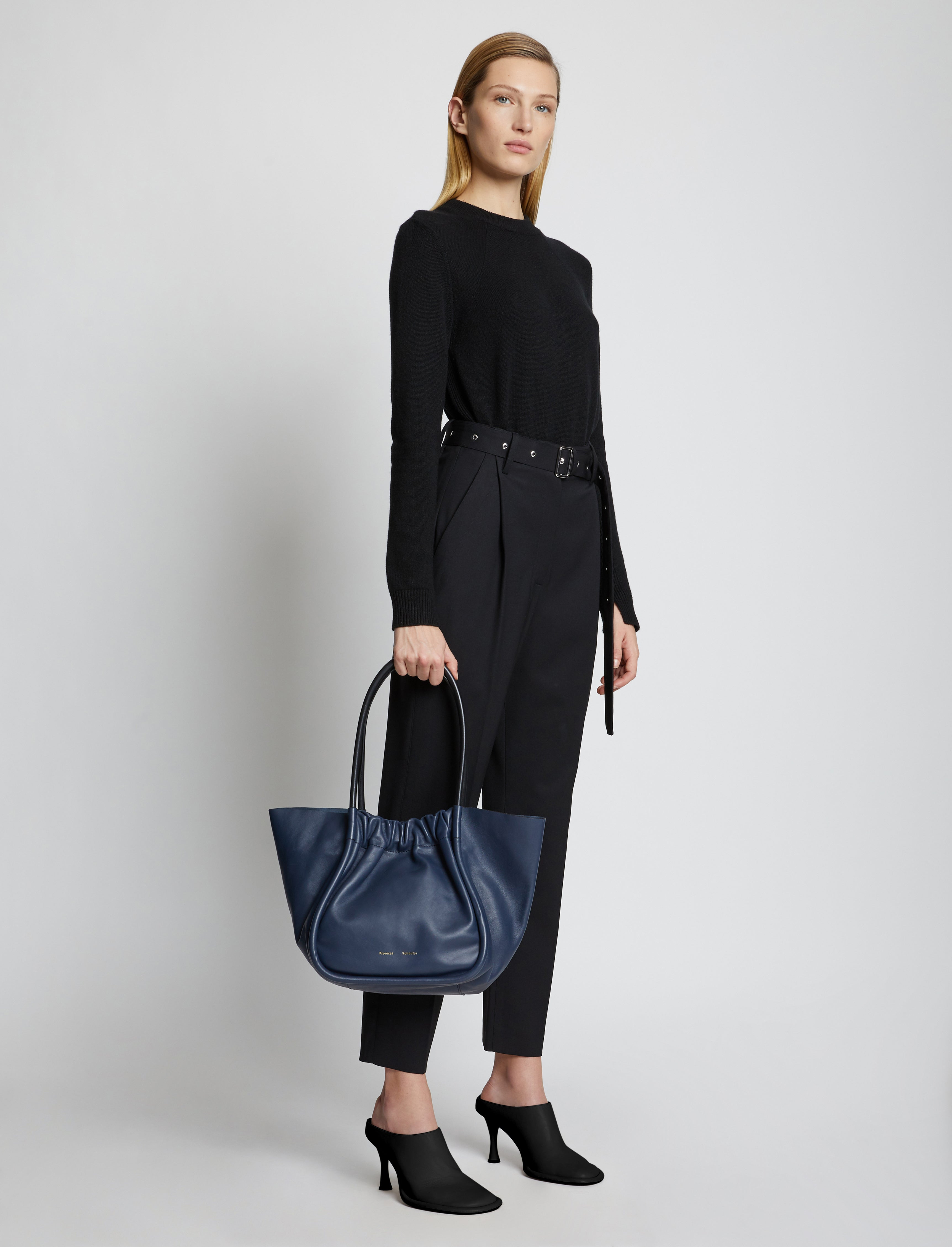 Large Ruched Tote - 2