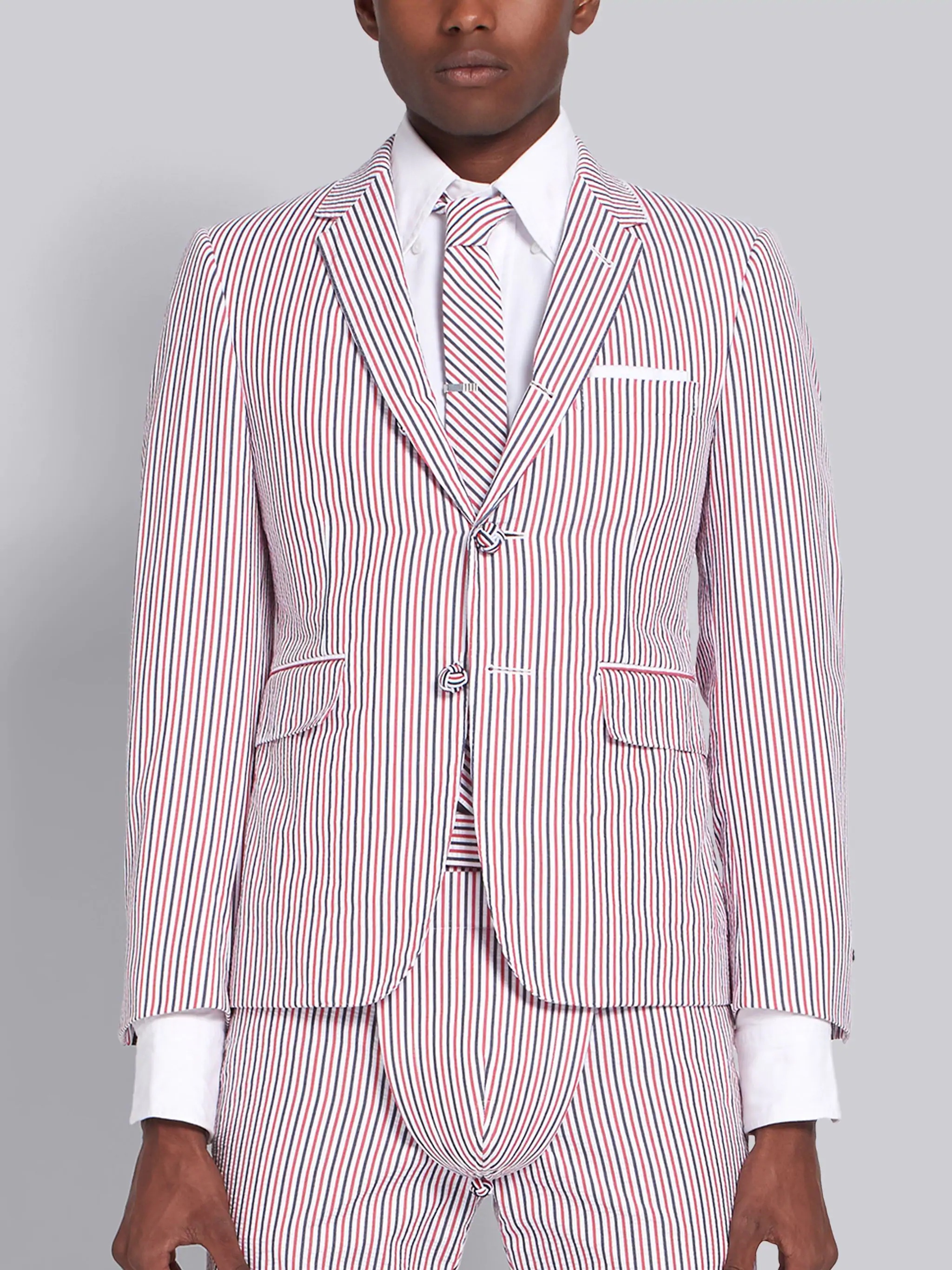 RWB Seersucker Stripe Classic Sport Coat - 1