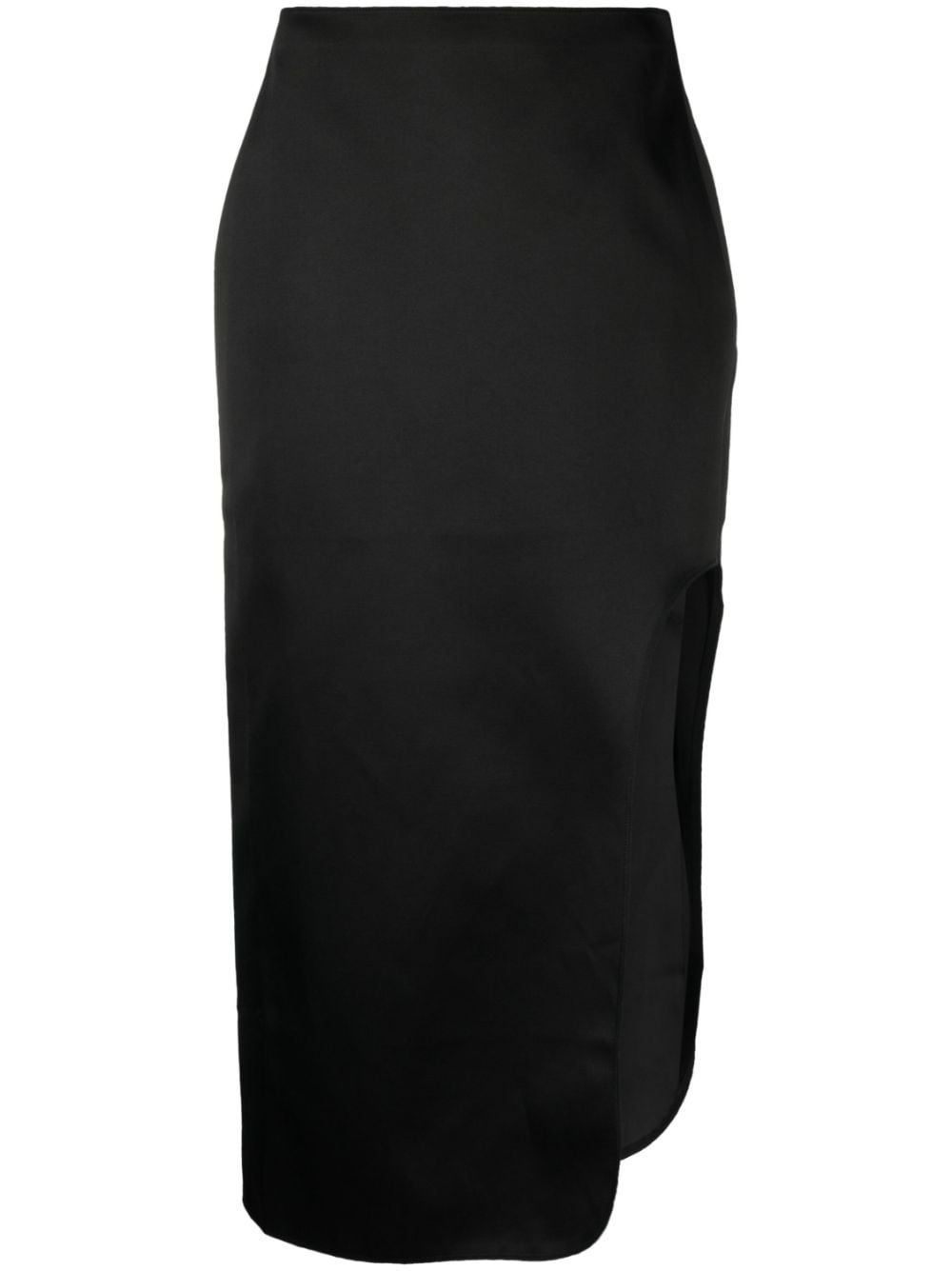 Wick side slit maxi skirt - 1