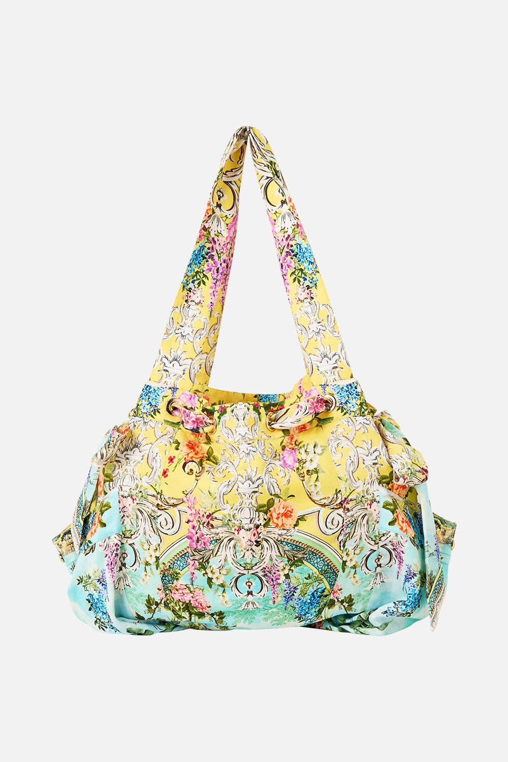 DRAWSTRING BOW BEACH BAG - 4