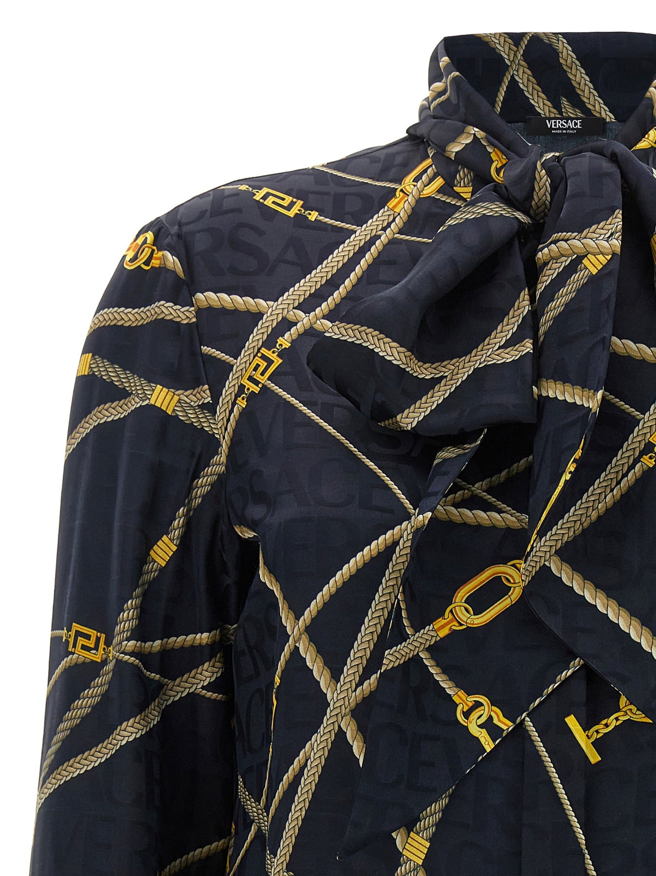 Versace Ropes Shirt, Blouse Multicolor - 3