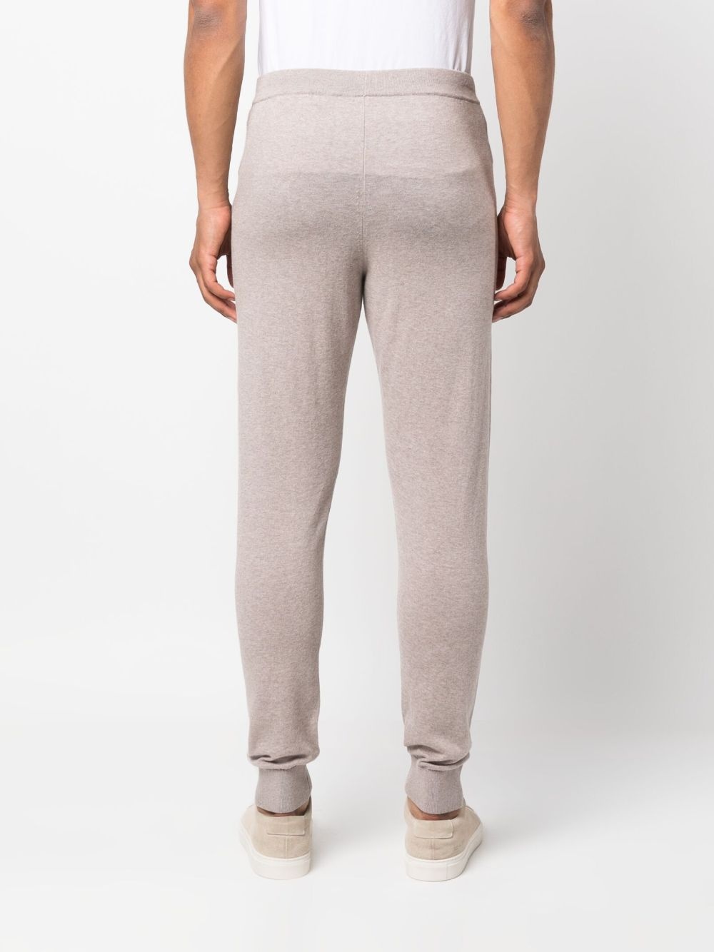 skinny knitted track pants - 4