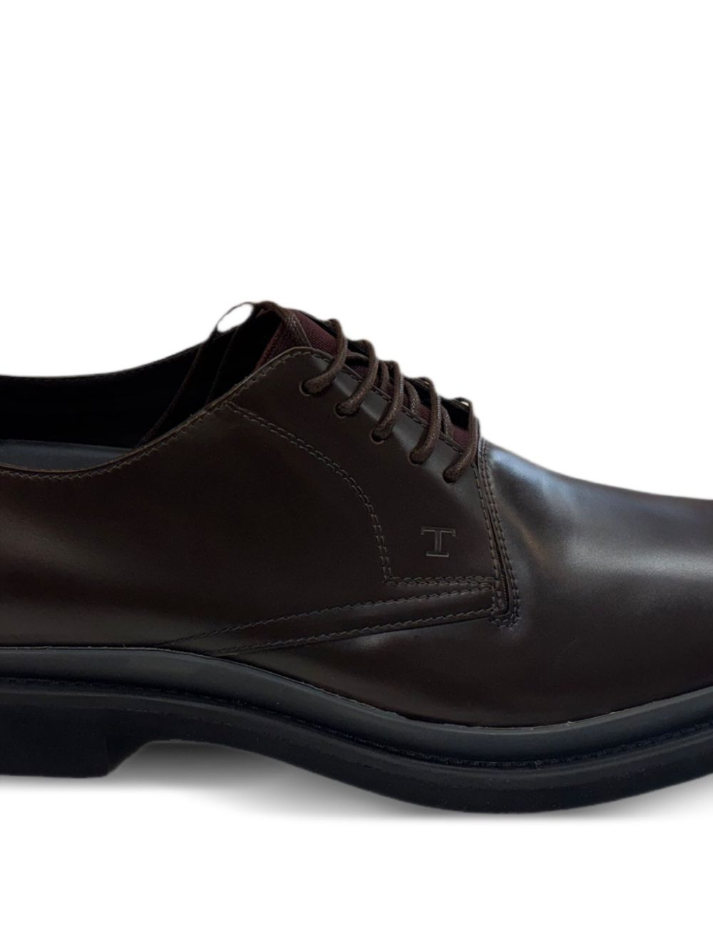 lace-up leather oxford shoes - 2