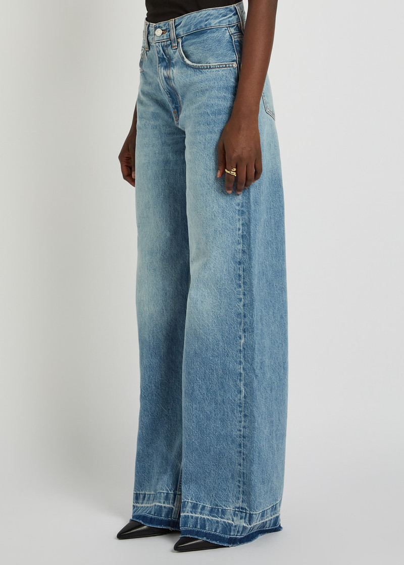ANINE BING Anine Bing Lewis Wide-leg Jeans outlook