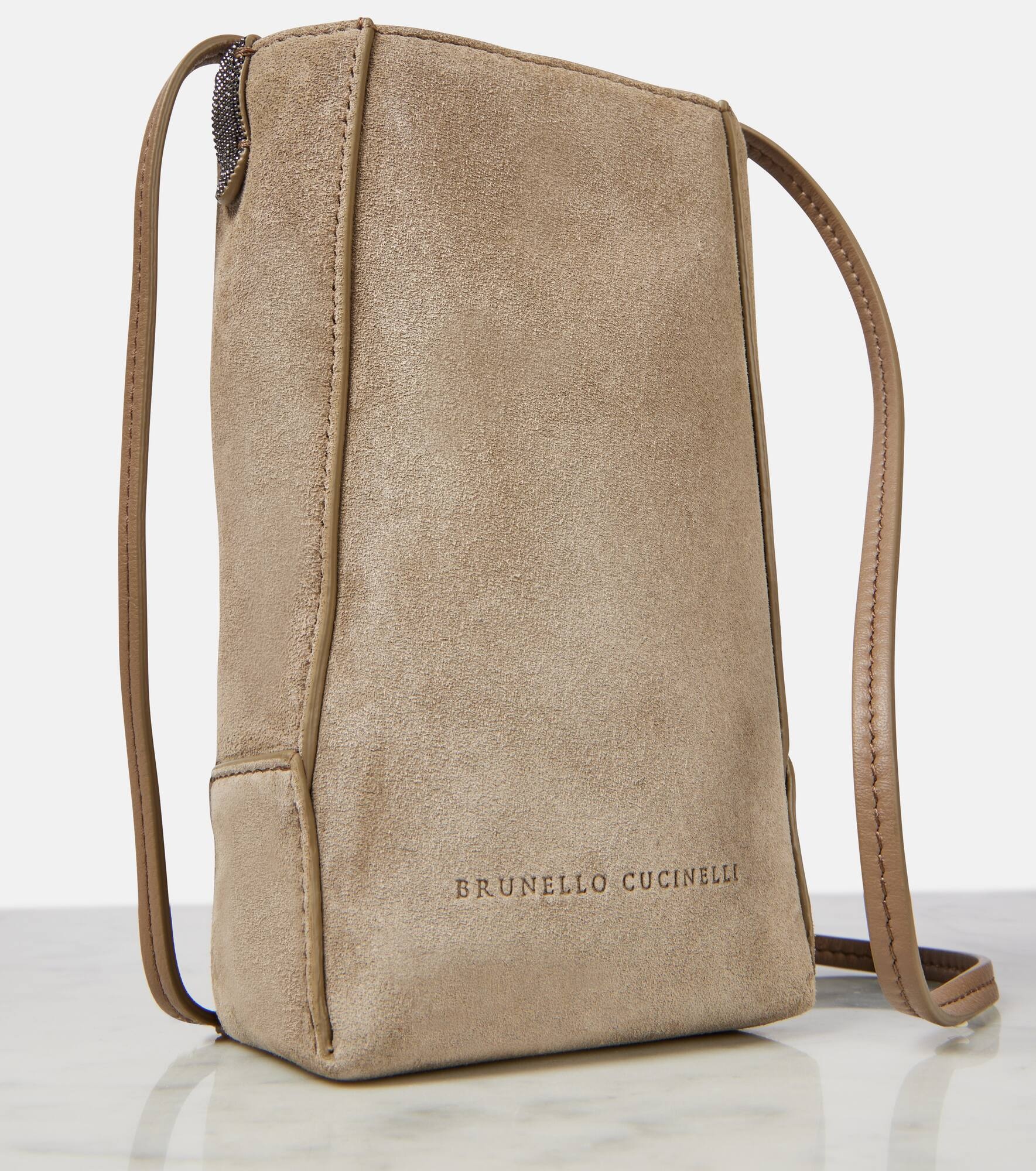 Mini suede crossbody bag - 6