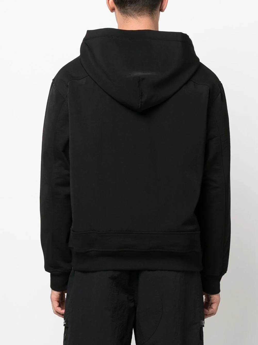 embroidered-logo zip-up hoodie - 6