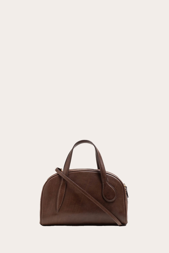 BOWLING MINI BAG DARK BROWN - 3