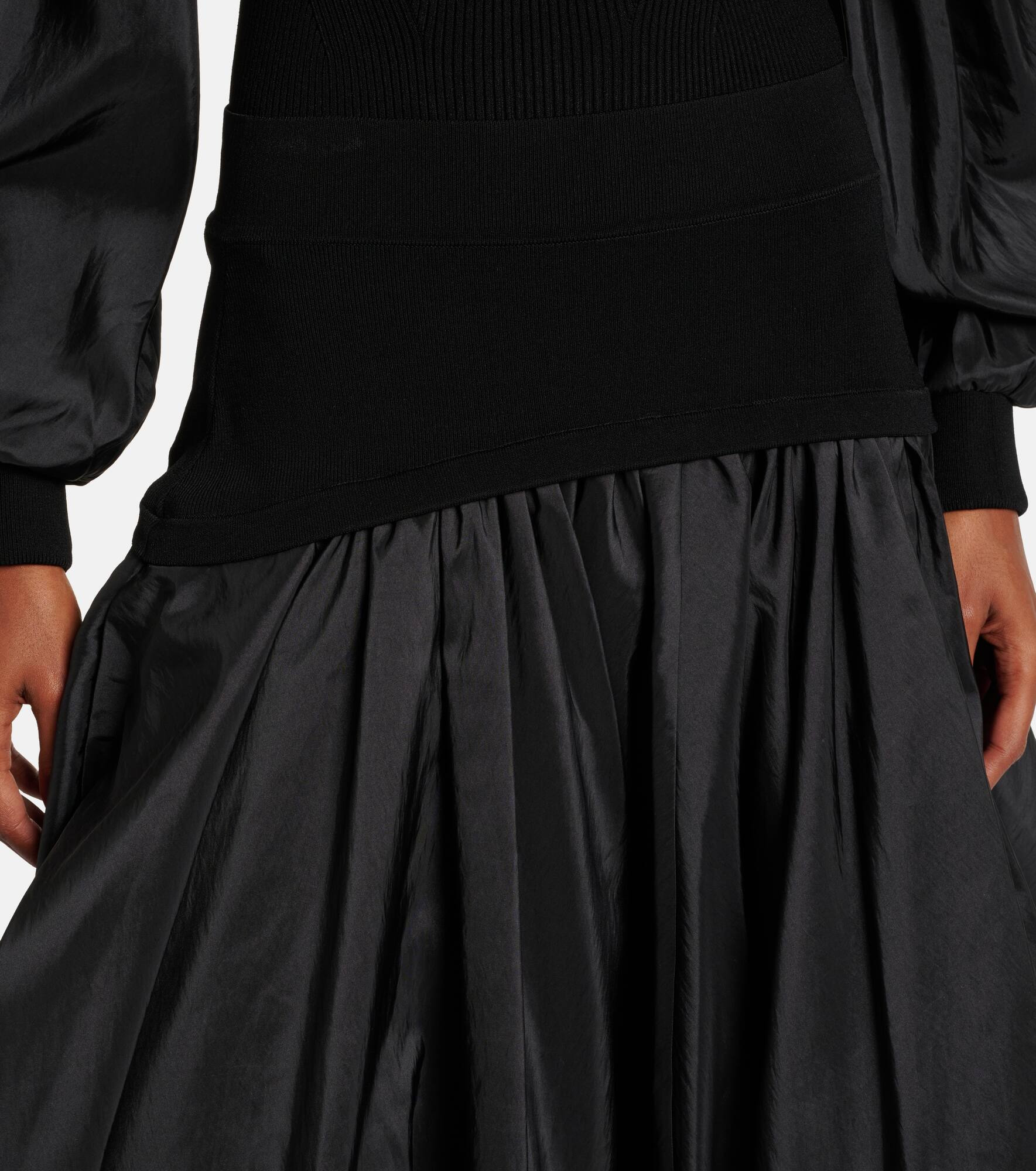 Corinn bubble midi skirt - 4