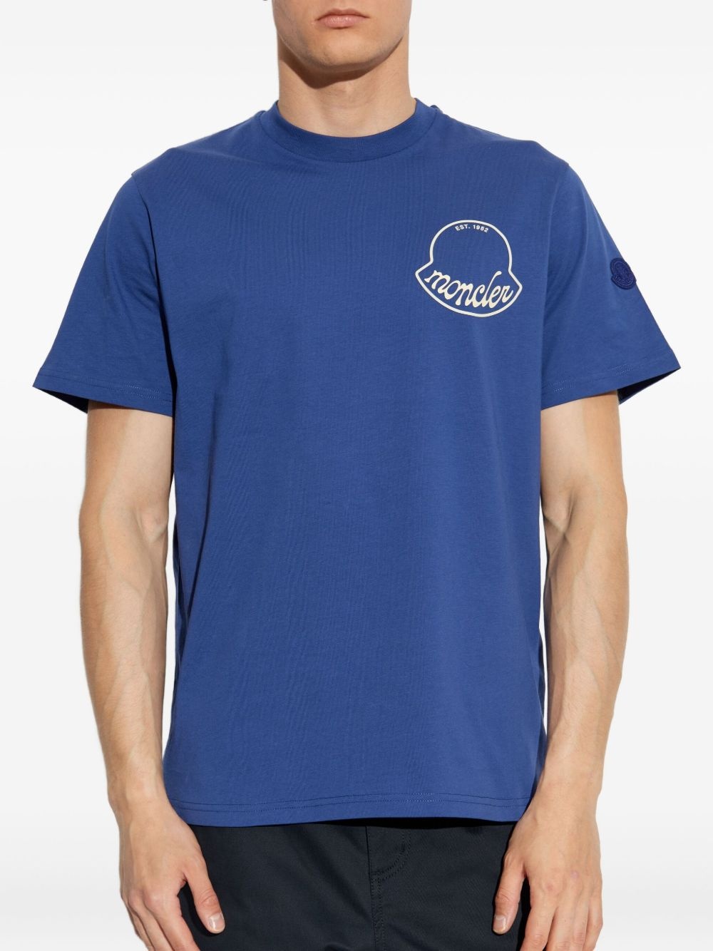 logo-print T-shirt - 3