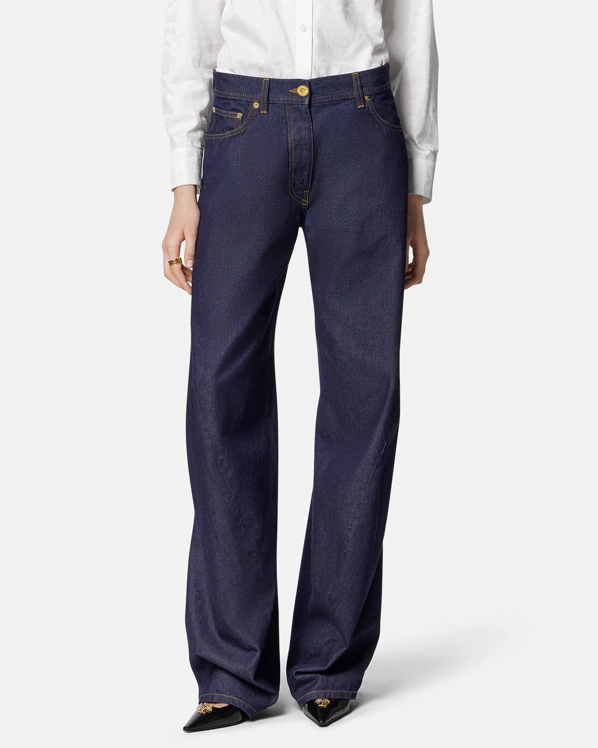 Twisted Baggy Jeans - 4