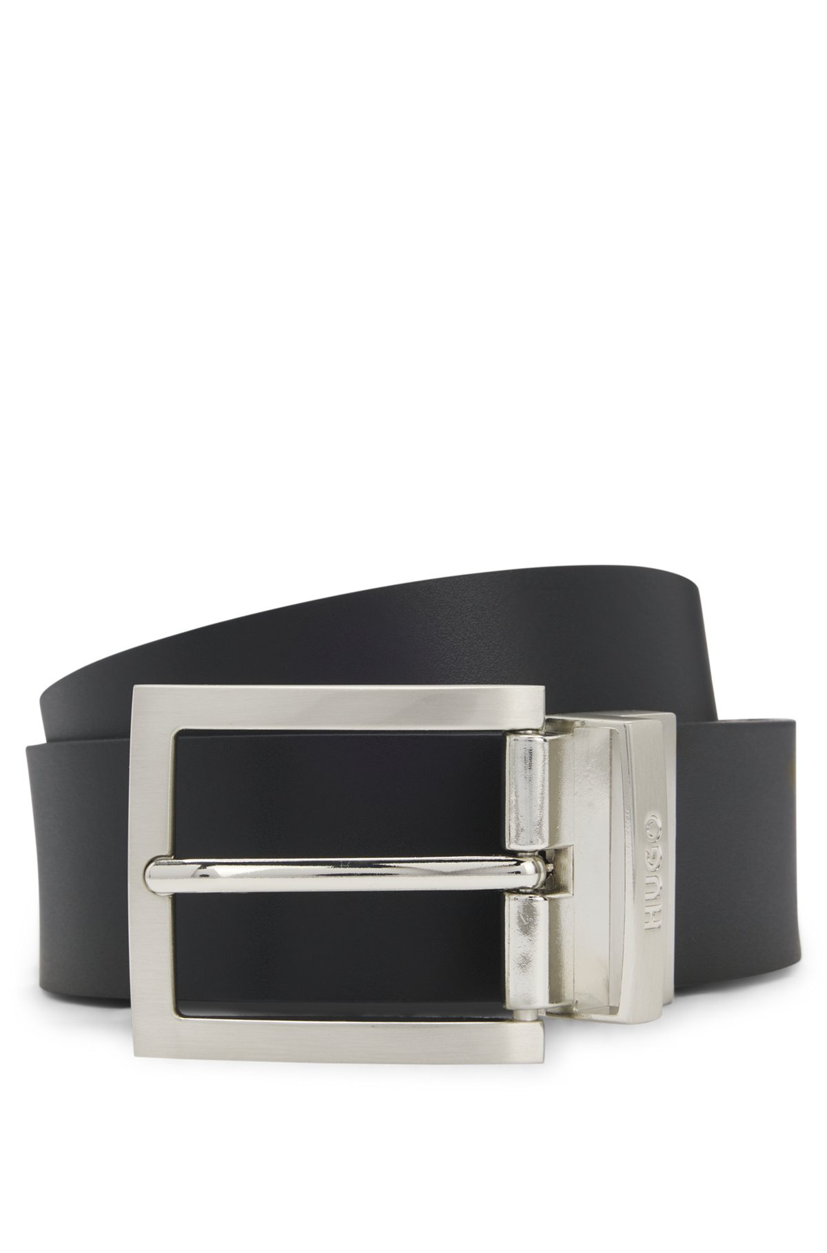 REVERSIBLE BELT IN ITALIAN LEATHER - 1