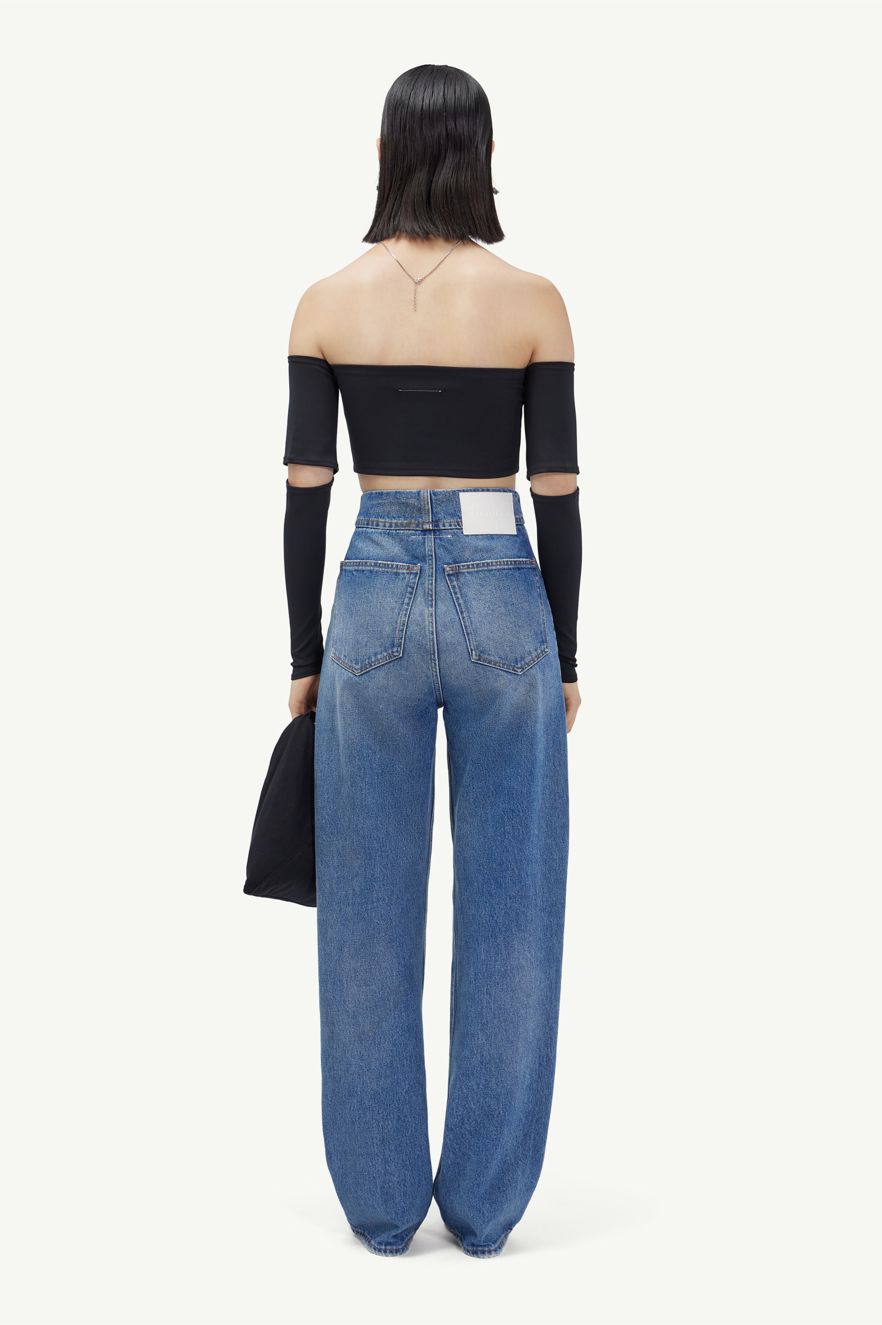 High-waist jeans - 4