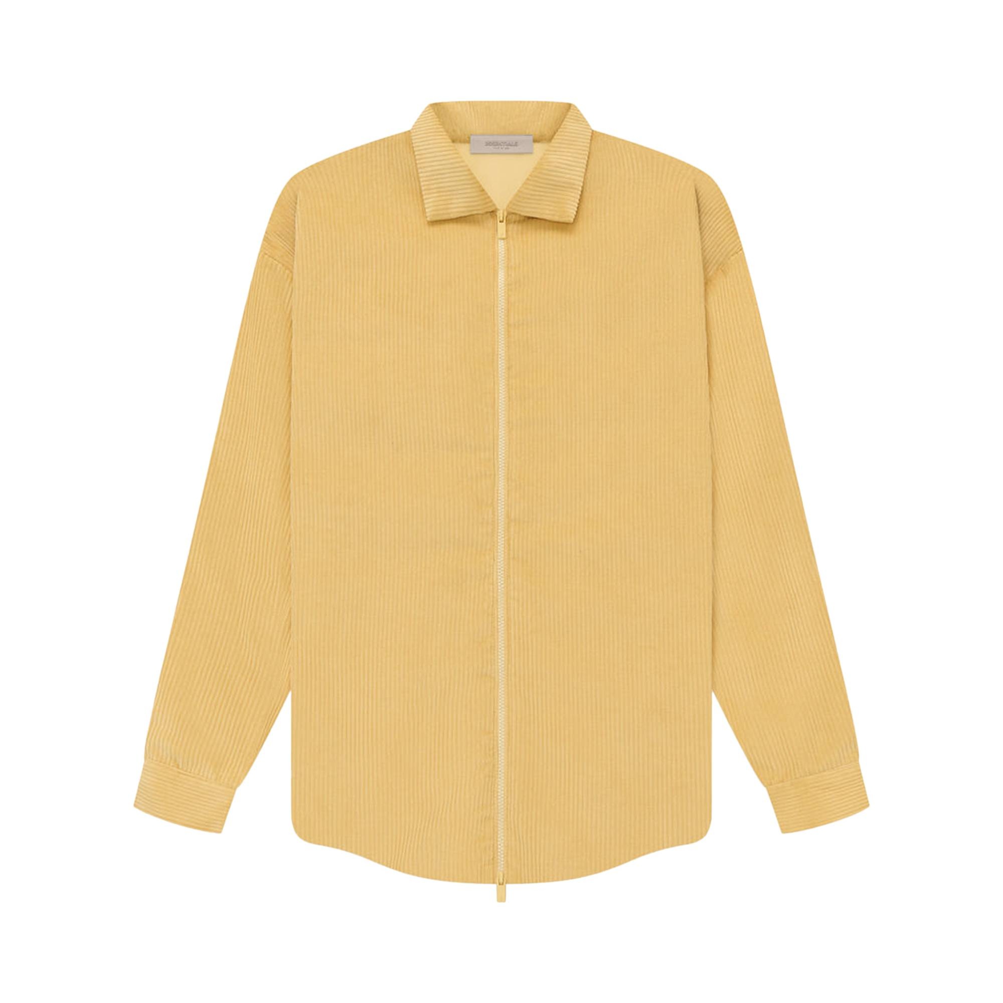 Fear of God Essentials Corduroy Shirt Jacket 'Light Tuscan' - 1