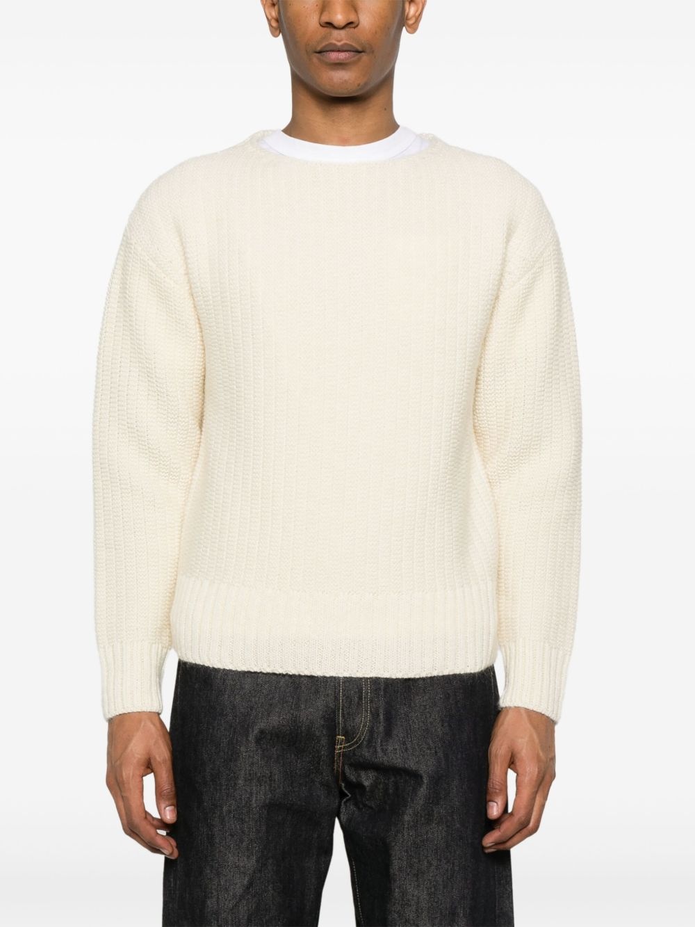 boat-neck sweater - 4