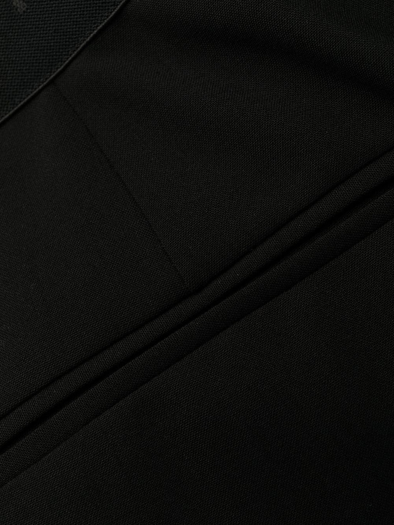 logo-waistband cropped trousers 7
