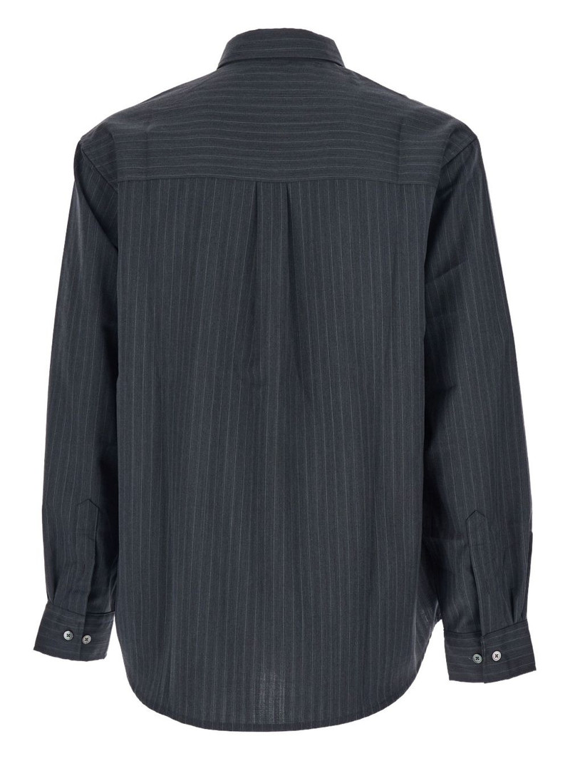 Tonywack pinstripe-pattern pointed-collar shirt outlook