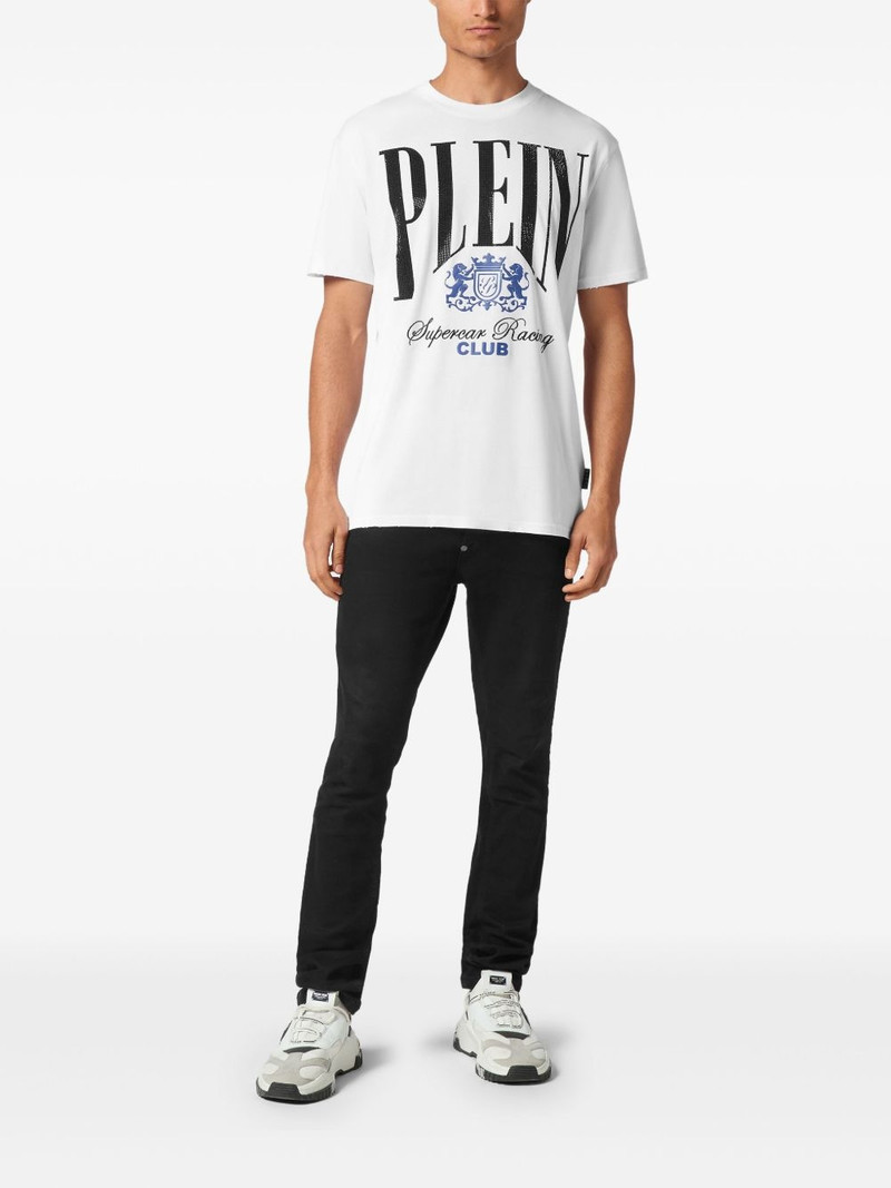 PHILIPP PLEIN Strass Cars Racing T-shirt outlook