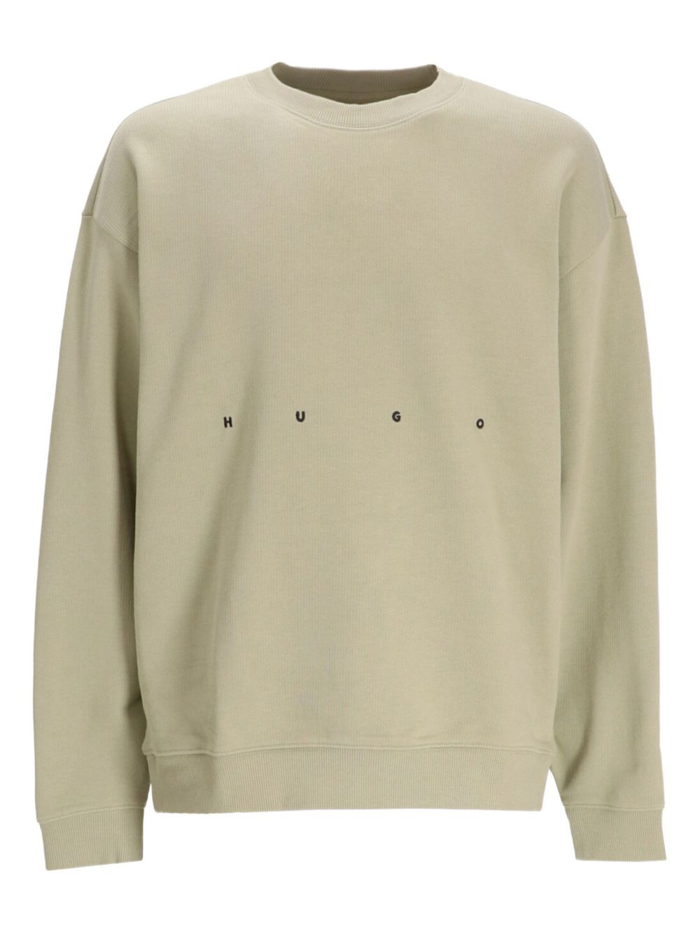 logo-embroidered sweatshirt - 1
