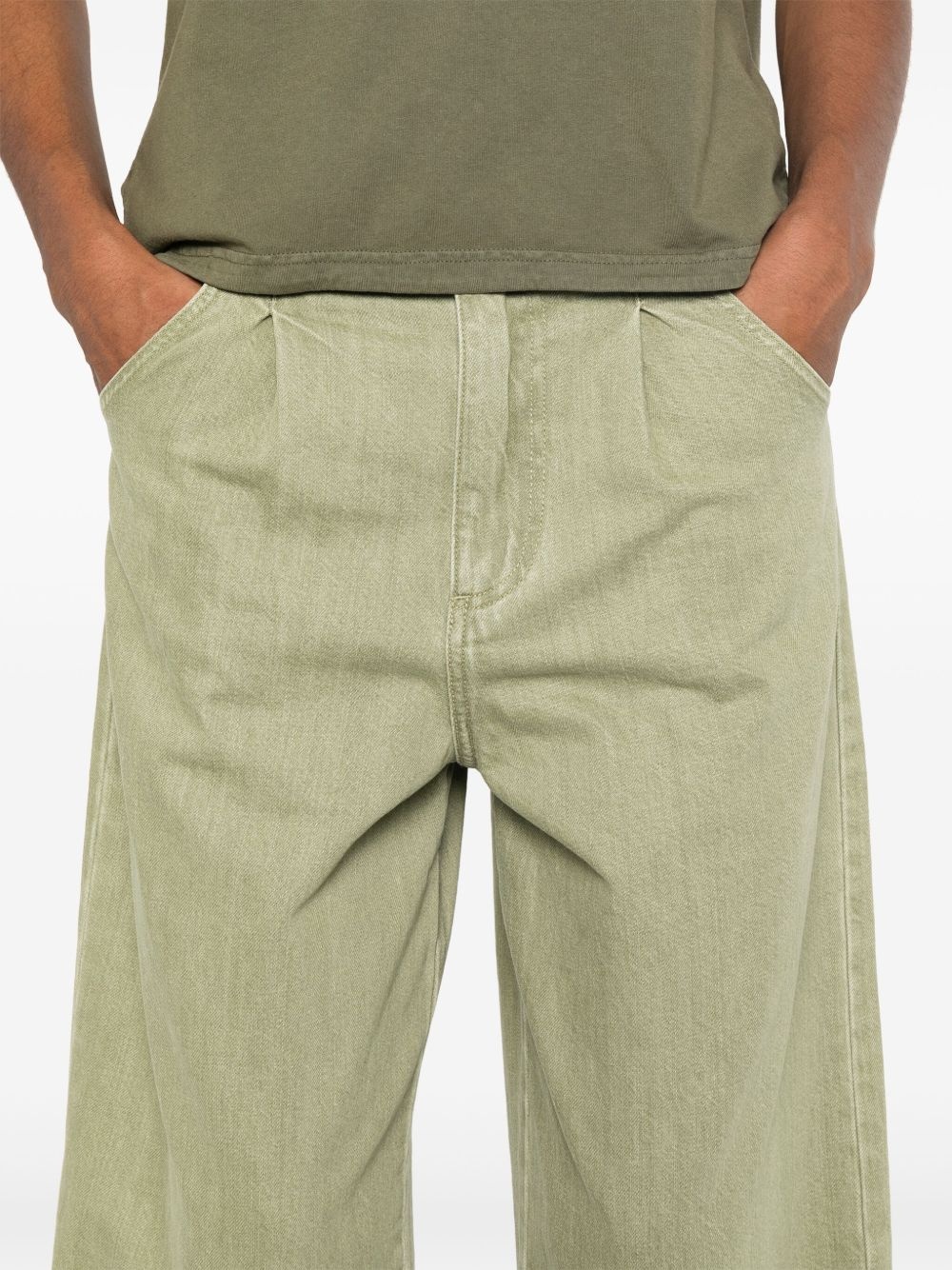 Moena high-rise wide leg jeans - 5