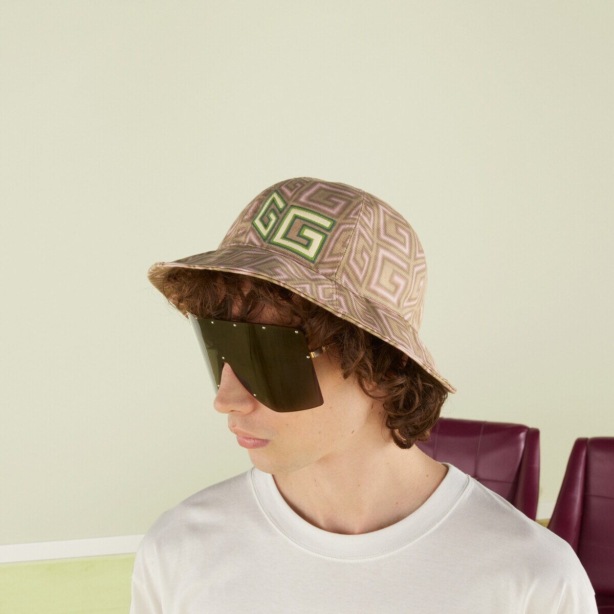 Gucci Lovelight Square G canvas bucket hat - 4