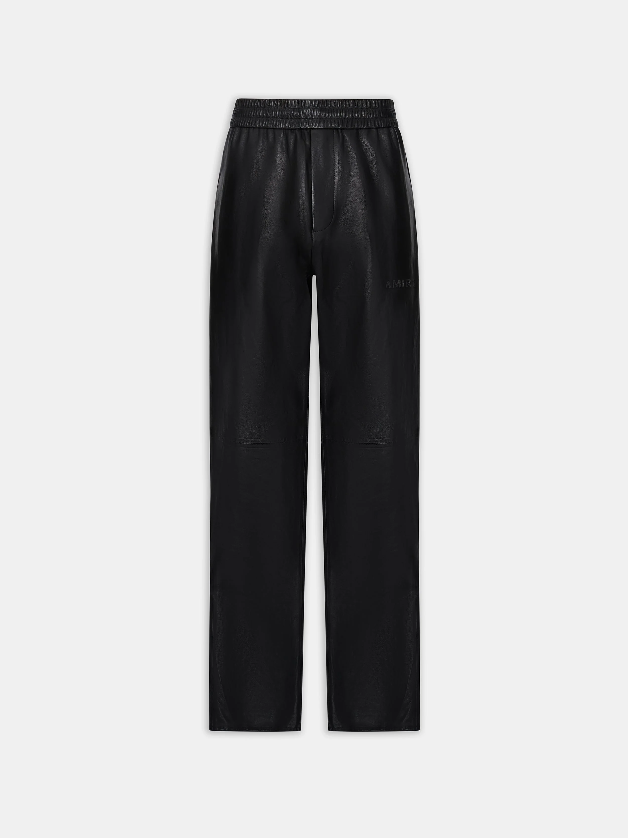 LEATHER TRACK PANT - 1