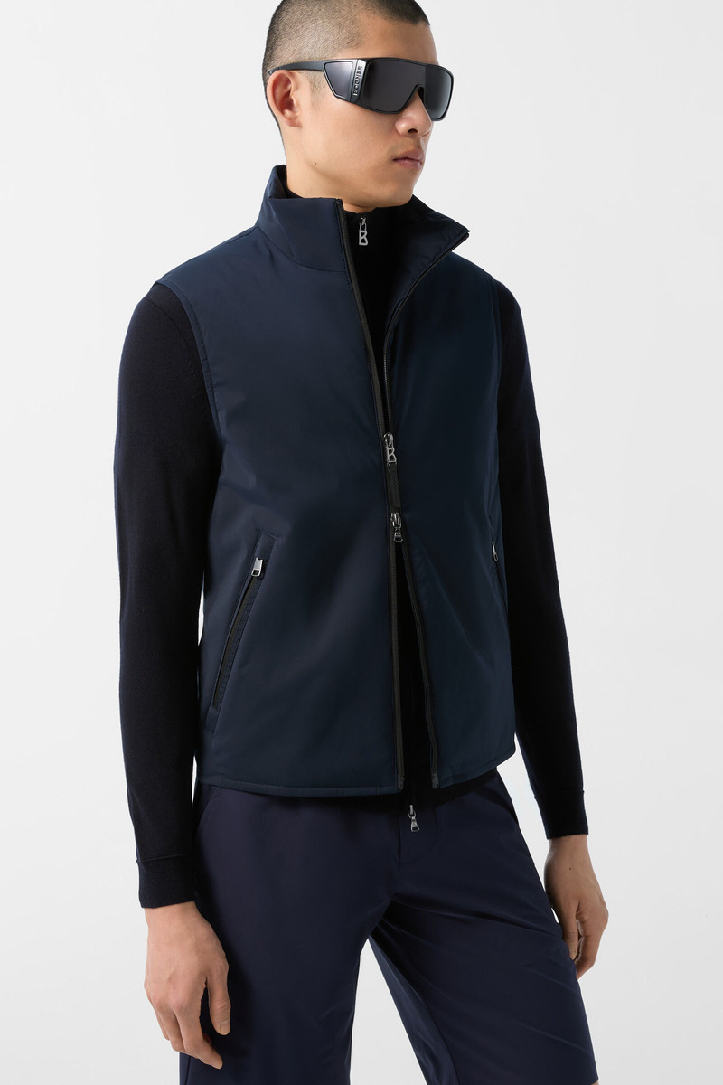 Jonny Lightweight vest in Navy blue 2