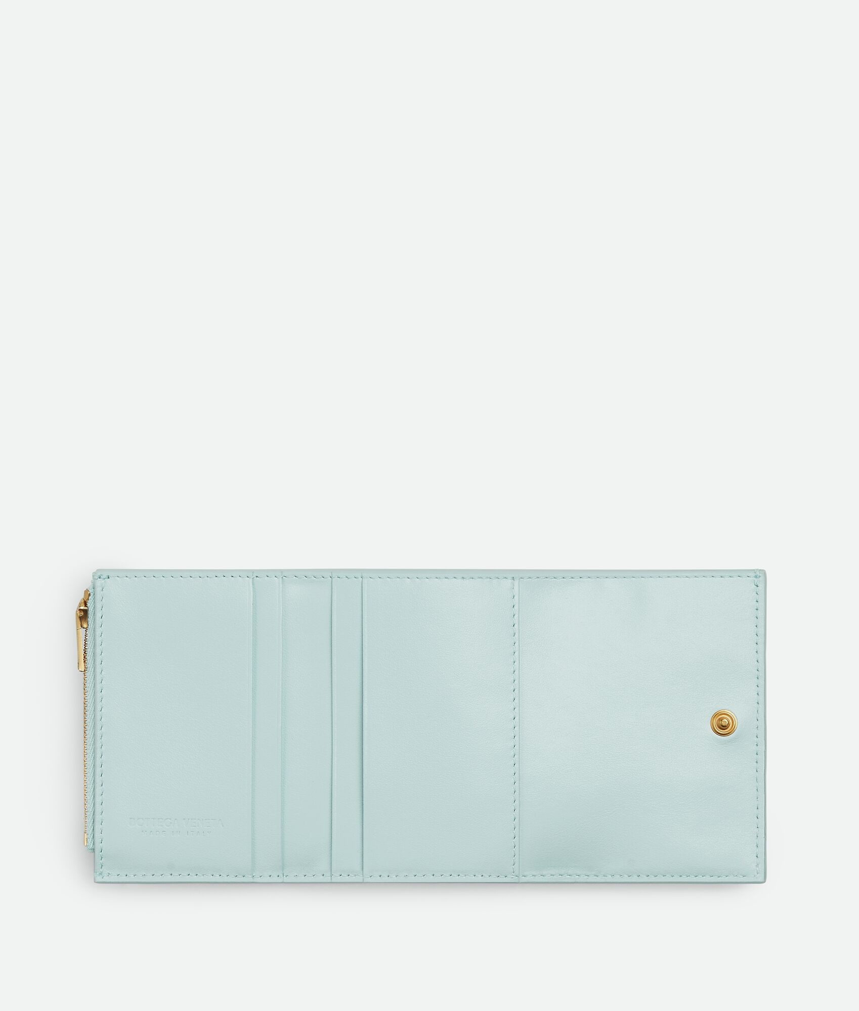 Small Cassette Tri-Fold Zip Wallet - 2