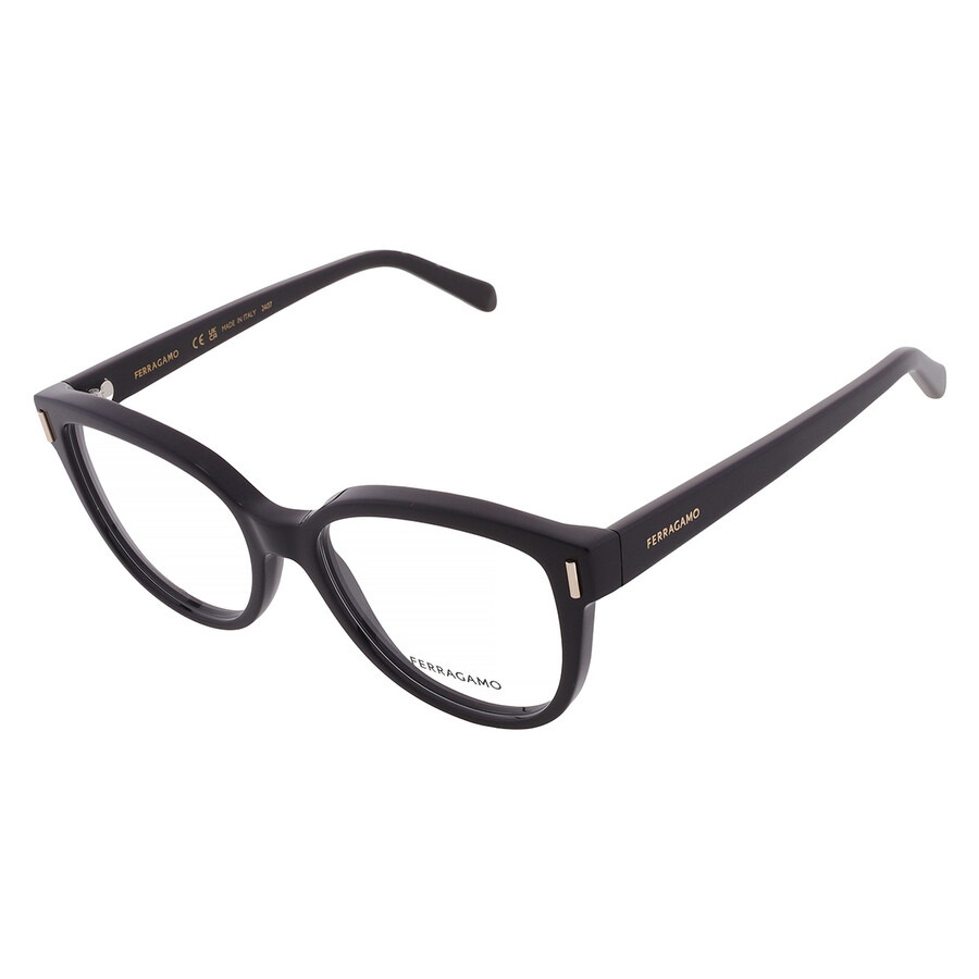 Ferragamo Demo Oval Ladies Eyeglasses SF2994 001 53 - 3
