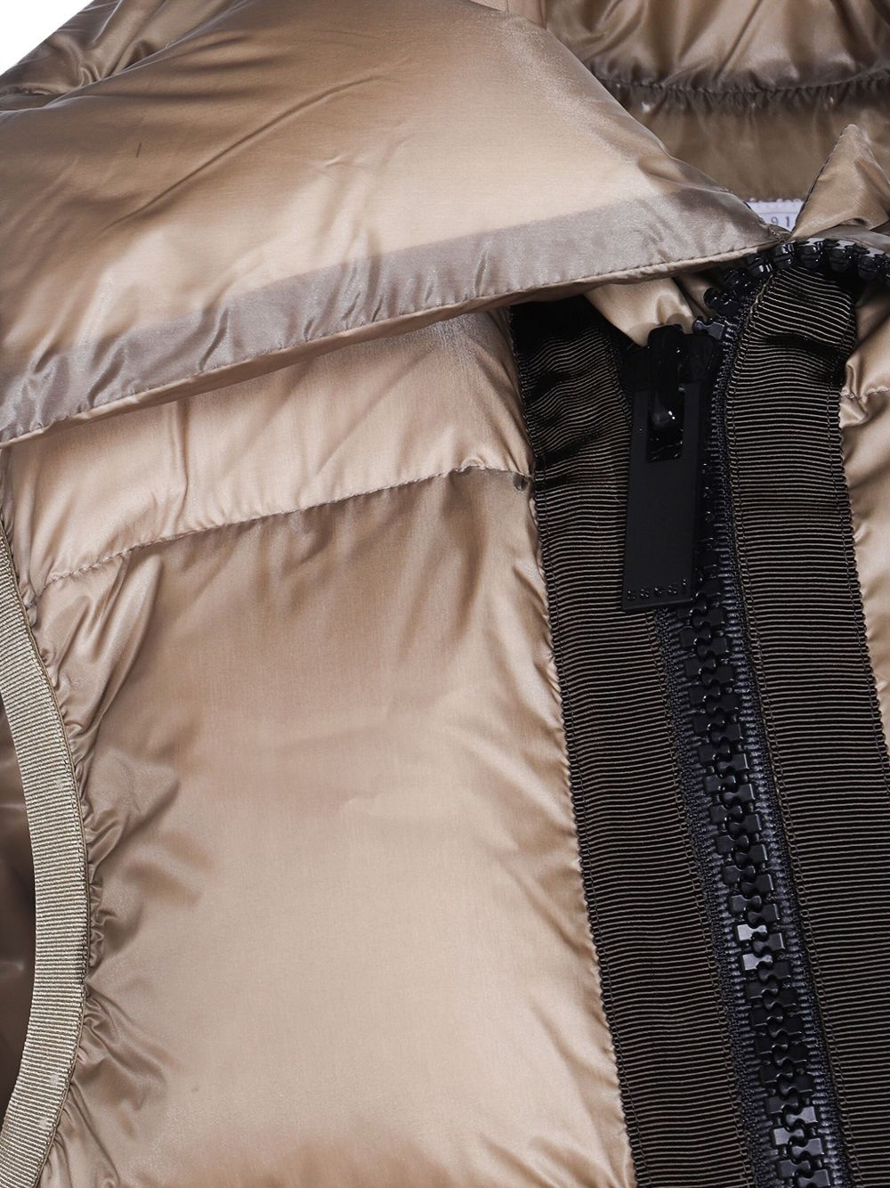quilted zip-front gilet - 3