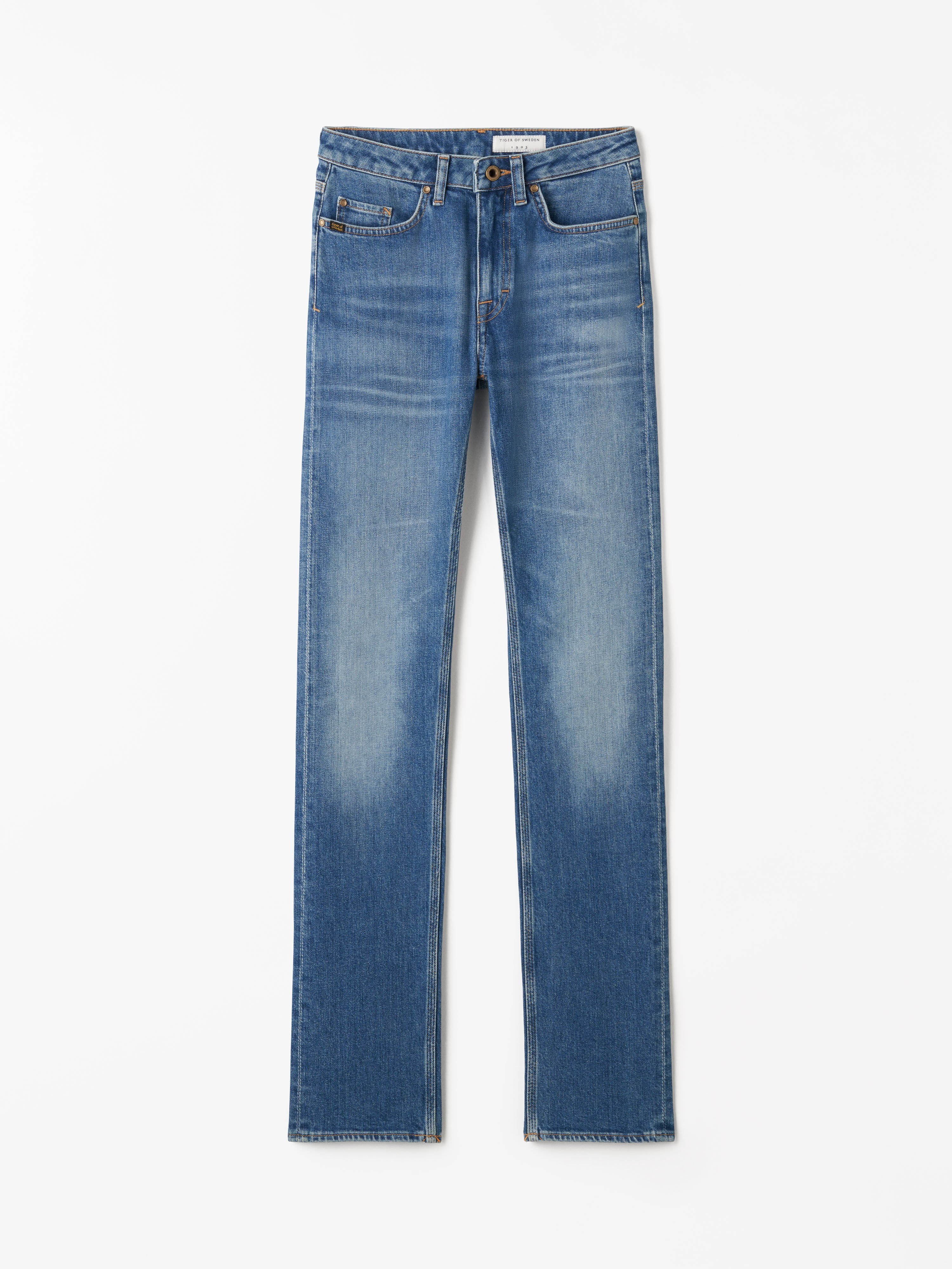 Maggie Slim Straight Jeans - 1