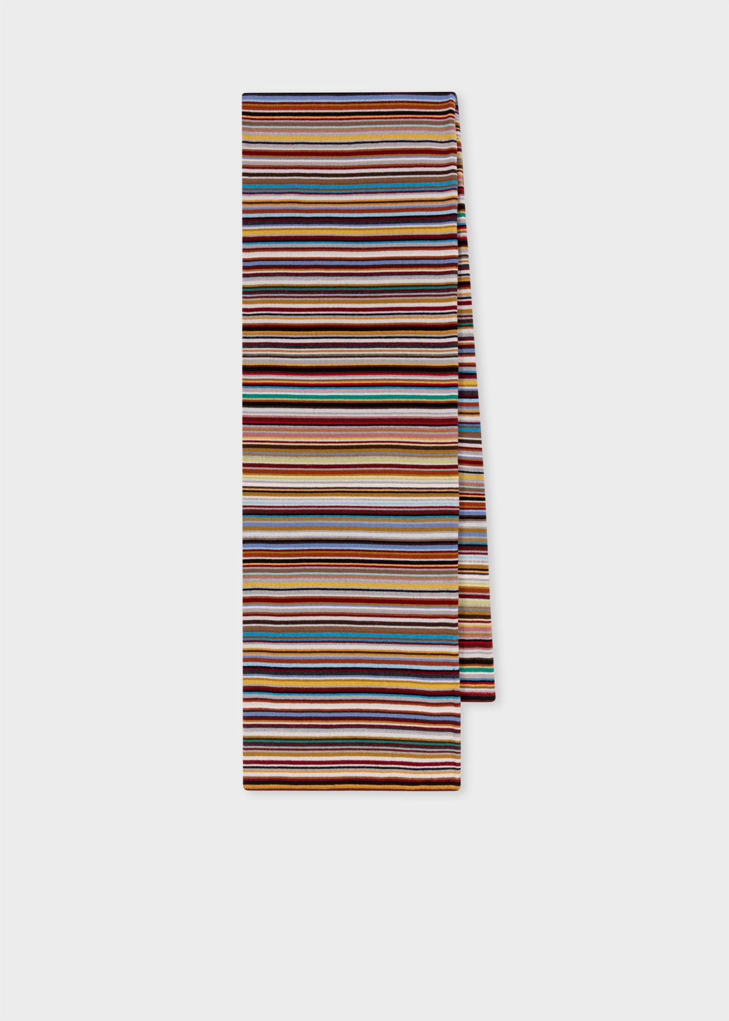 Merino Wool 'Signature Stripe' Scarf - 1