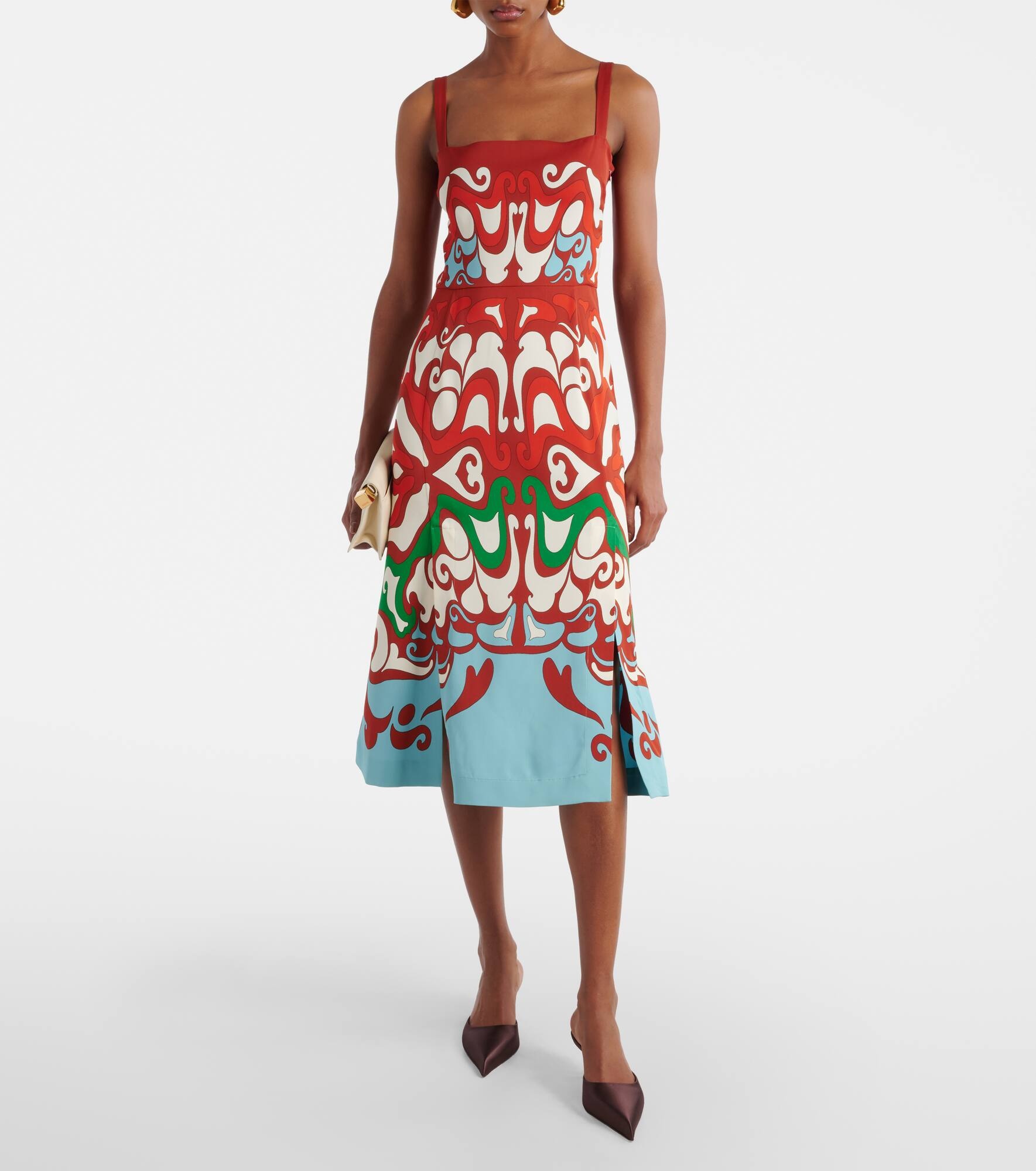 Buy Me A Martini satin midi dress - 2