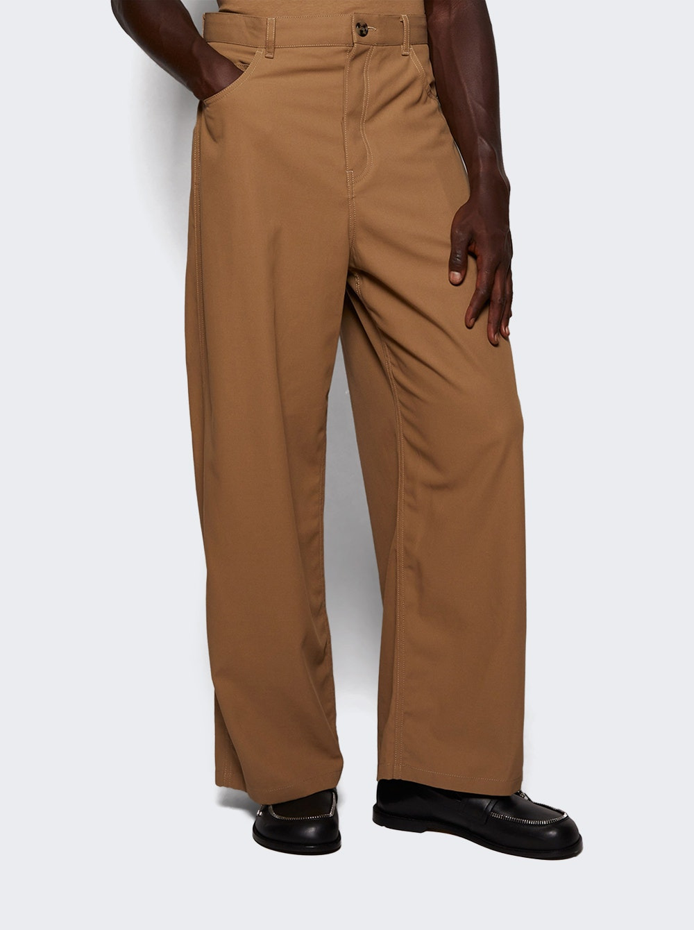 Carpenter Trousers Beige - 2