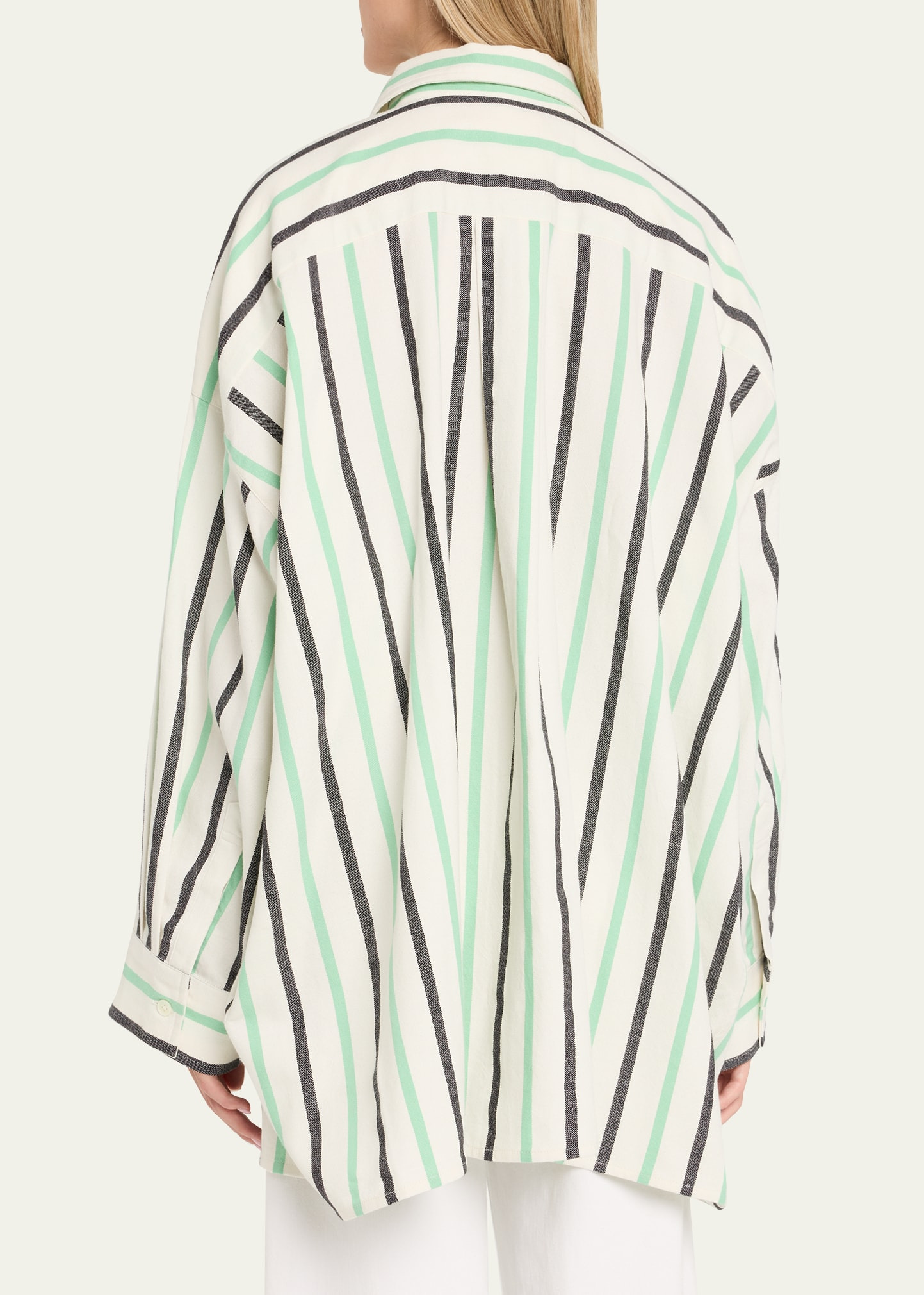 The Oversized Shirt with Collar - 3