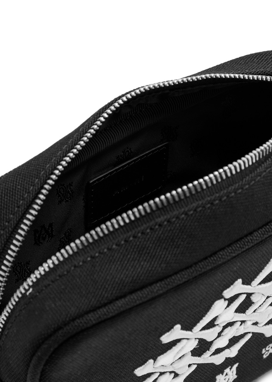 Amiri Bones Stacked Embroidered Canvas Camera bag - 4