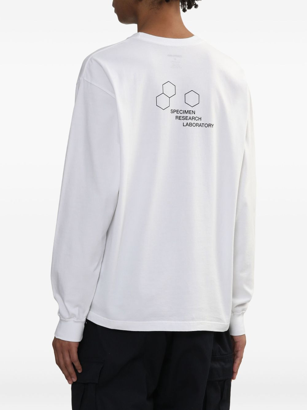 SRL logo-graphic long-sleeve T-shirt - 4