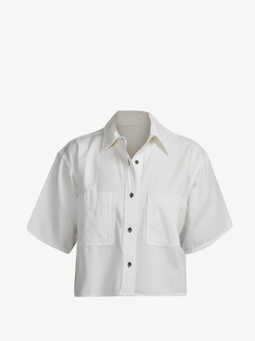 Sashiko short-sleeve shirt - 1