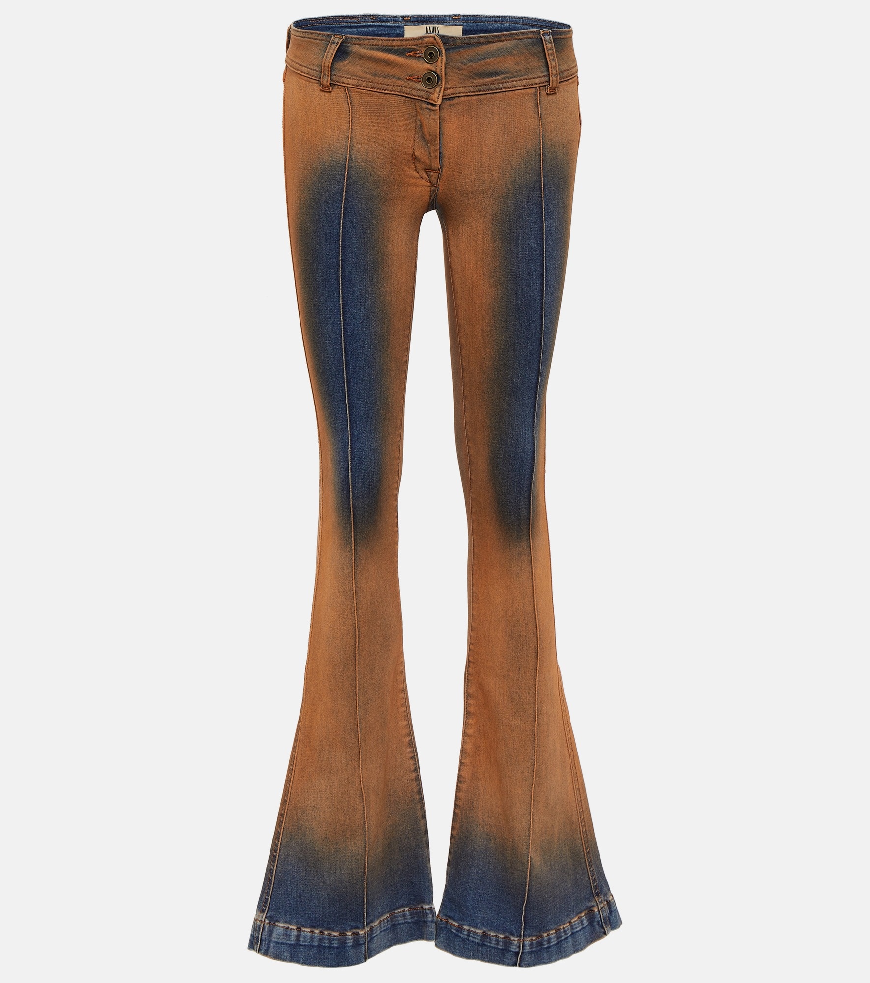 KNWLS Harley low-rise flared jeans mytheresa REVERSIBLE