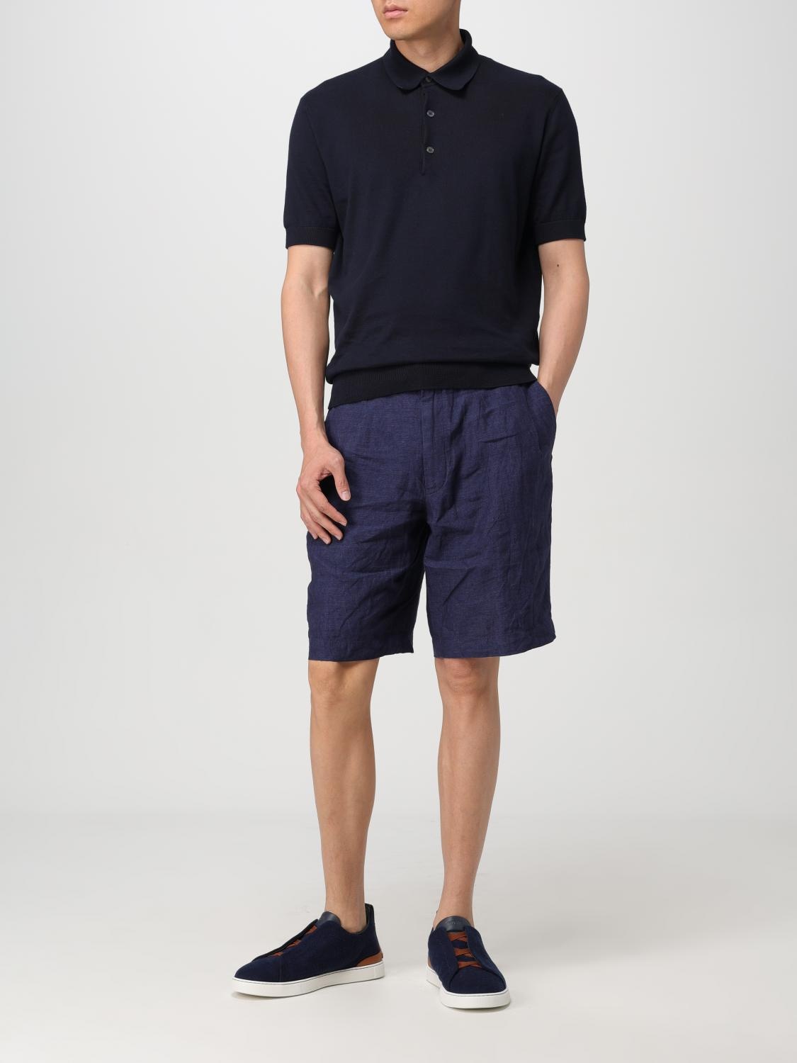 Zegna Short Men Blue - 2