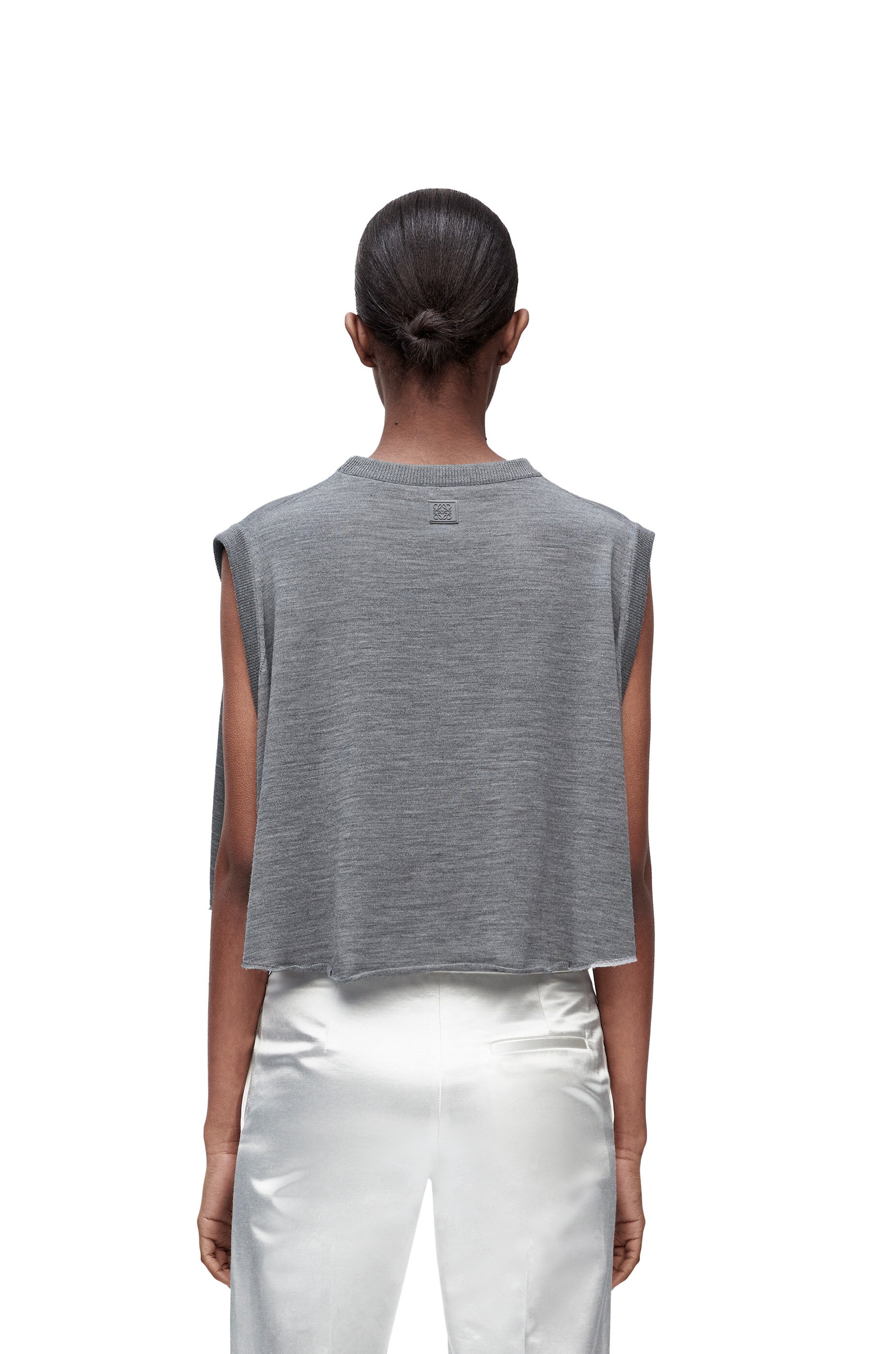 Trapeze vest in wool - 4