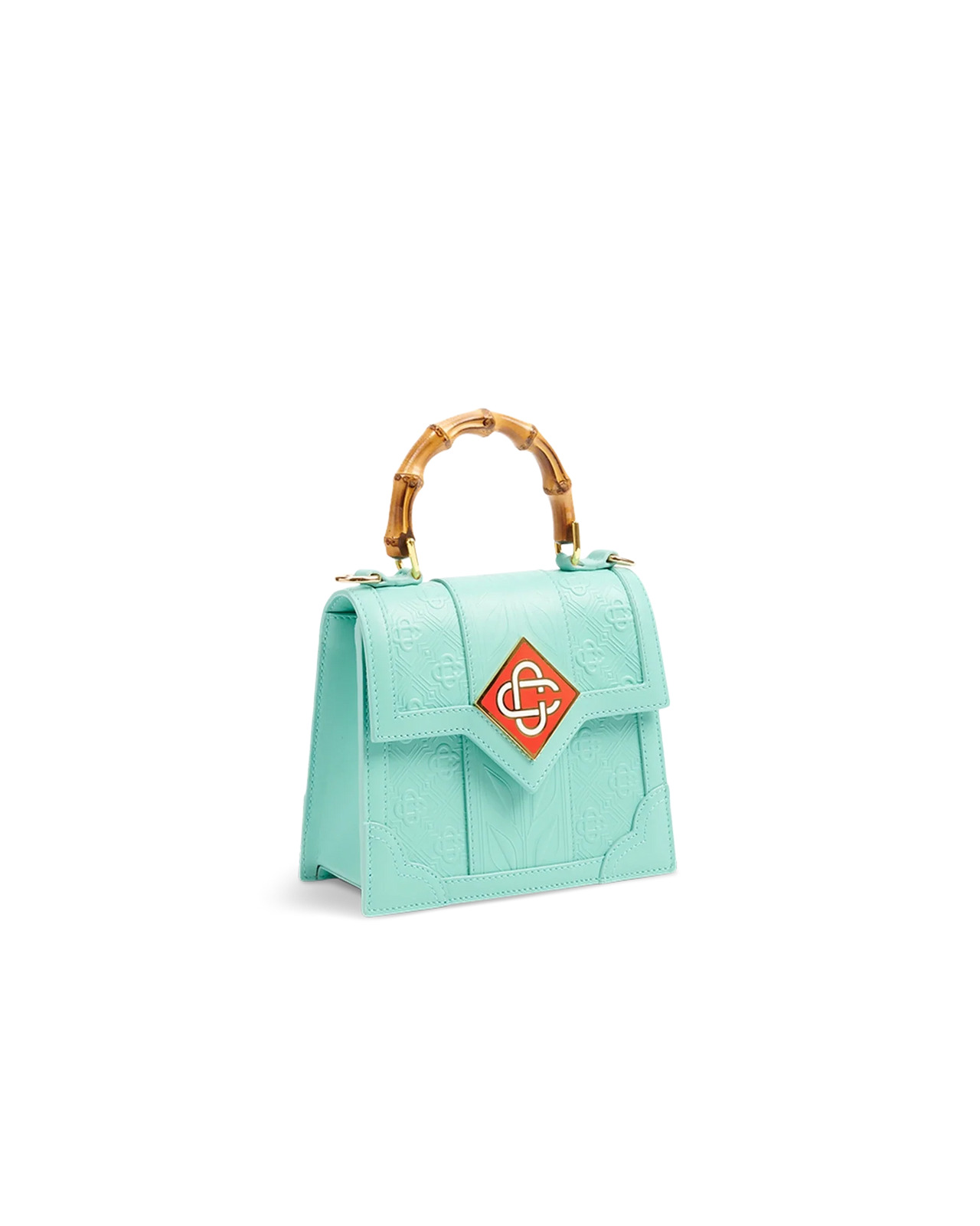 Turquoise Mini Jeanne Bag - 4