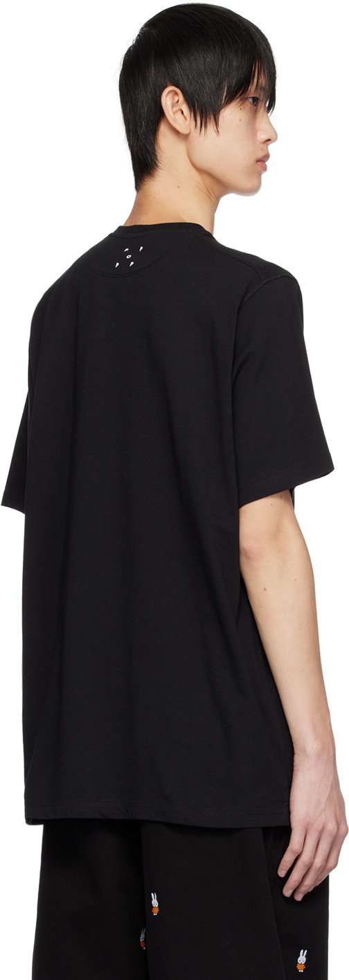 Black Miffy Footwear T-Shirt - 3