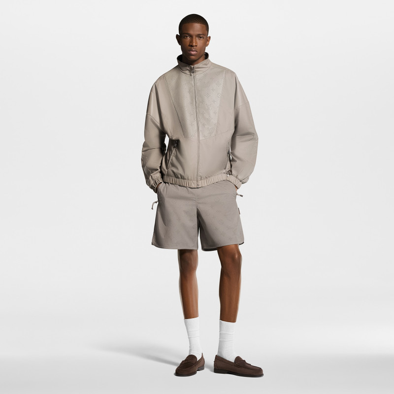 Monogram Ripstop Warm Up Shorts 4