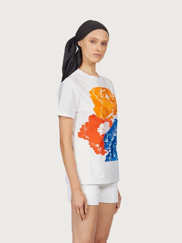 POPPY PRINT T-SHIRT - 6