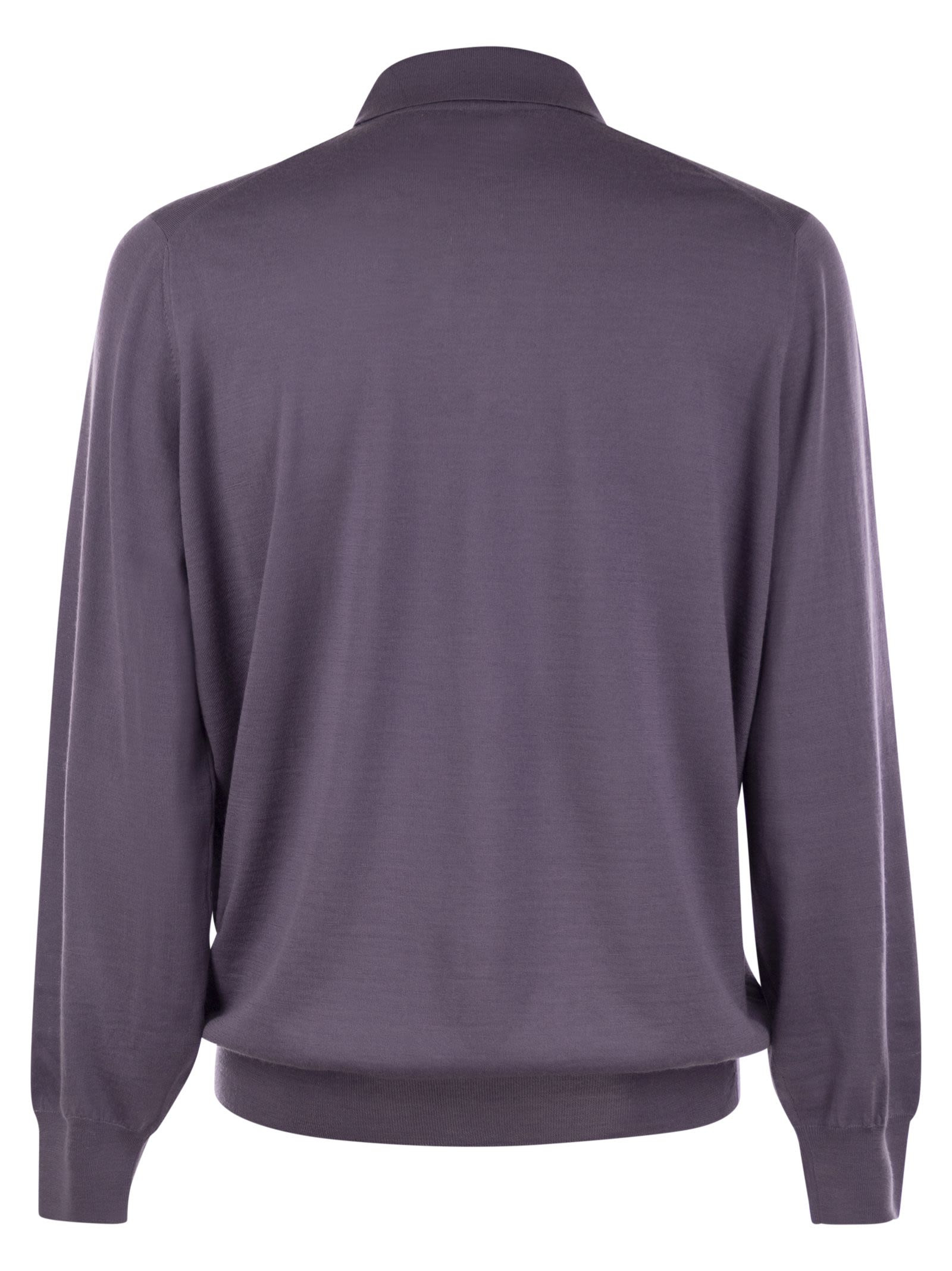 Brunello Cucinelli Men Polo Style Sweater - 2