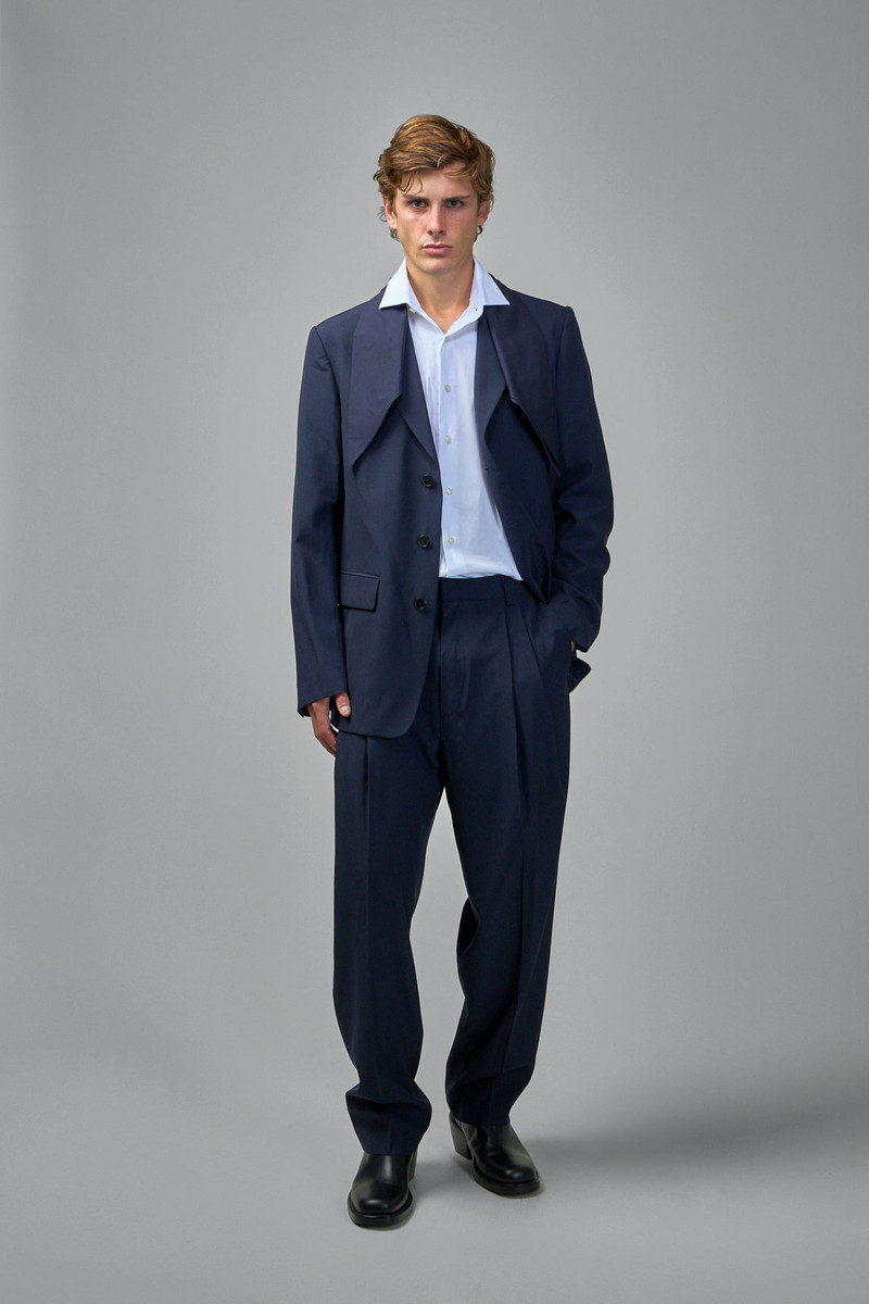 Dries Van Noten Phoenix Wool Flared Pants outlook