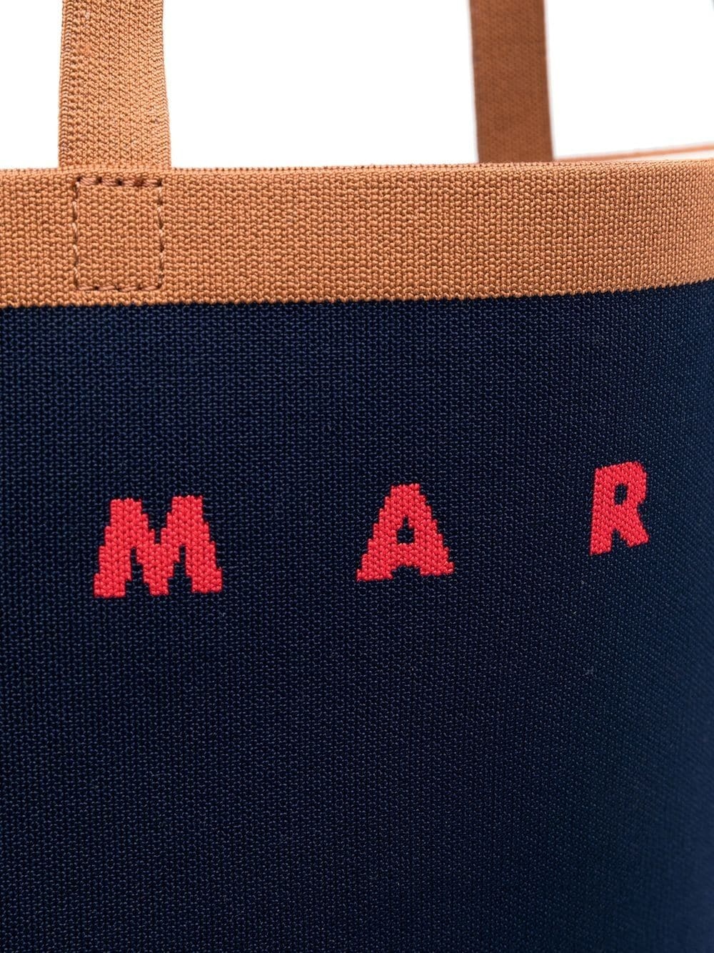 intarsia-logo tote bag - 3
